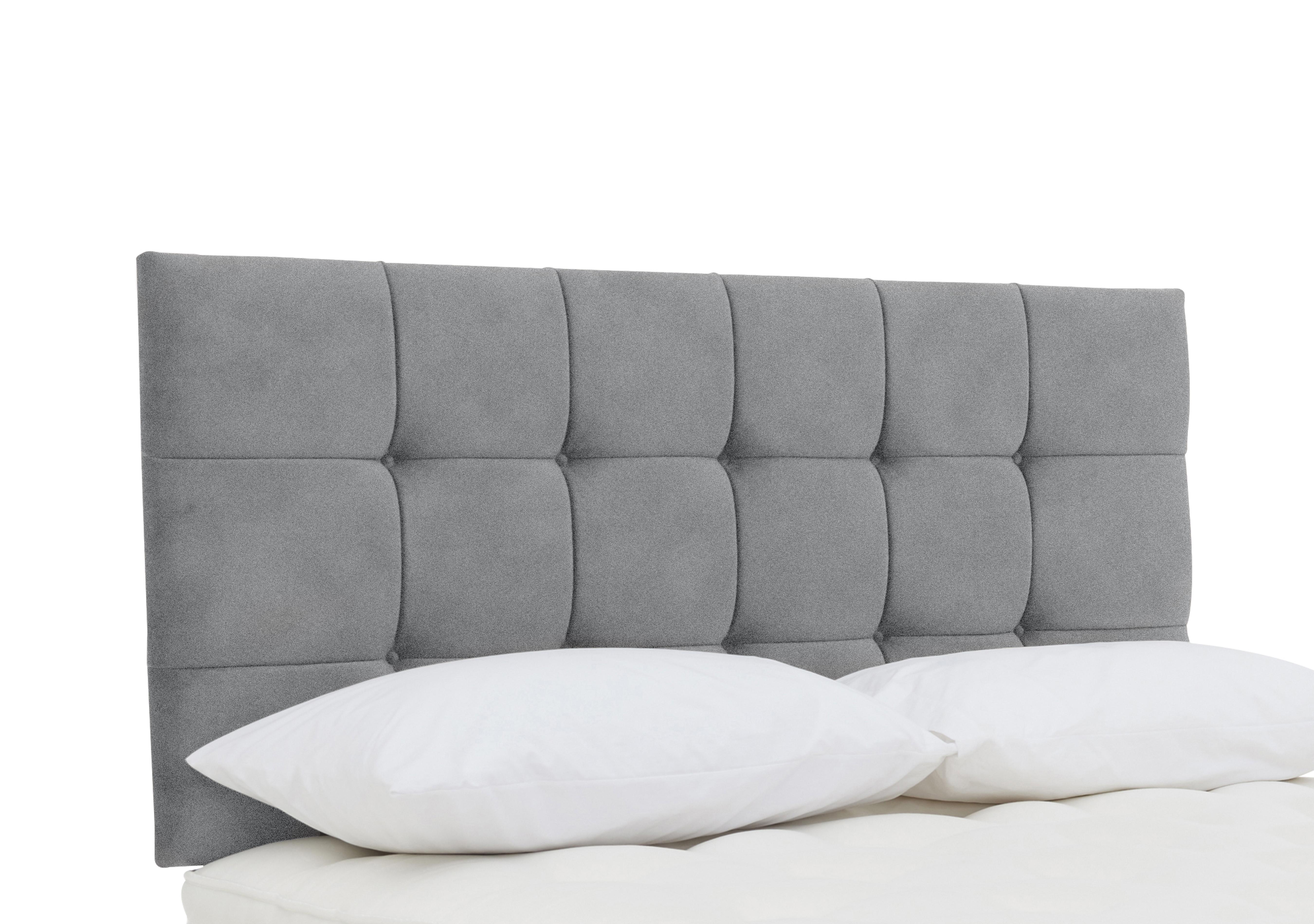Hythe Strutted Headboard in Grampian Seal on Furniture Village