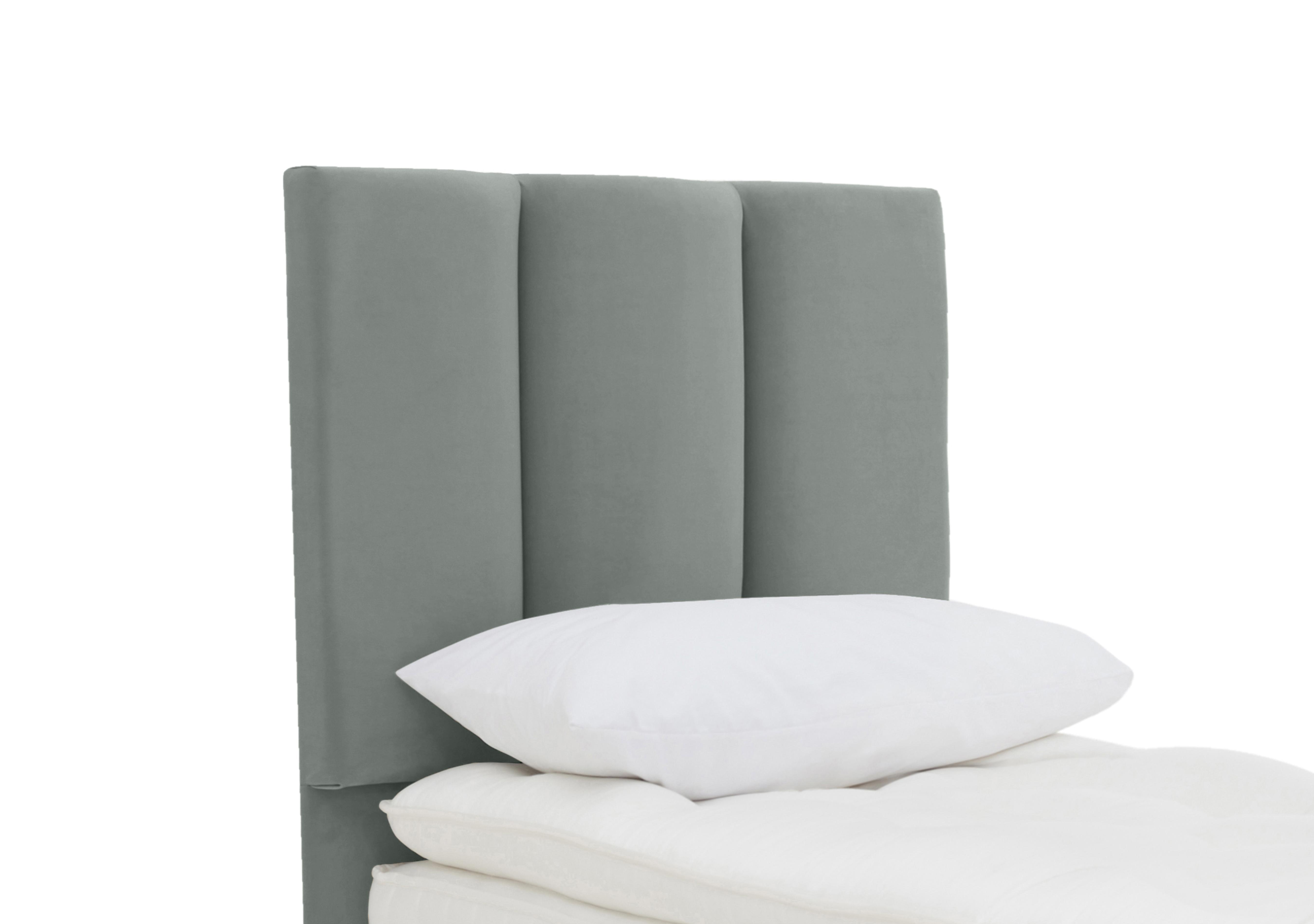 Cedar Floor Standing Headboard in Lovely Slate on Furniture Village