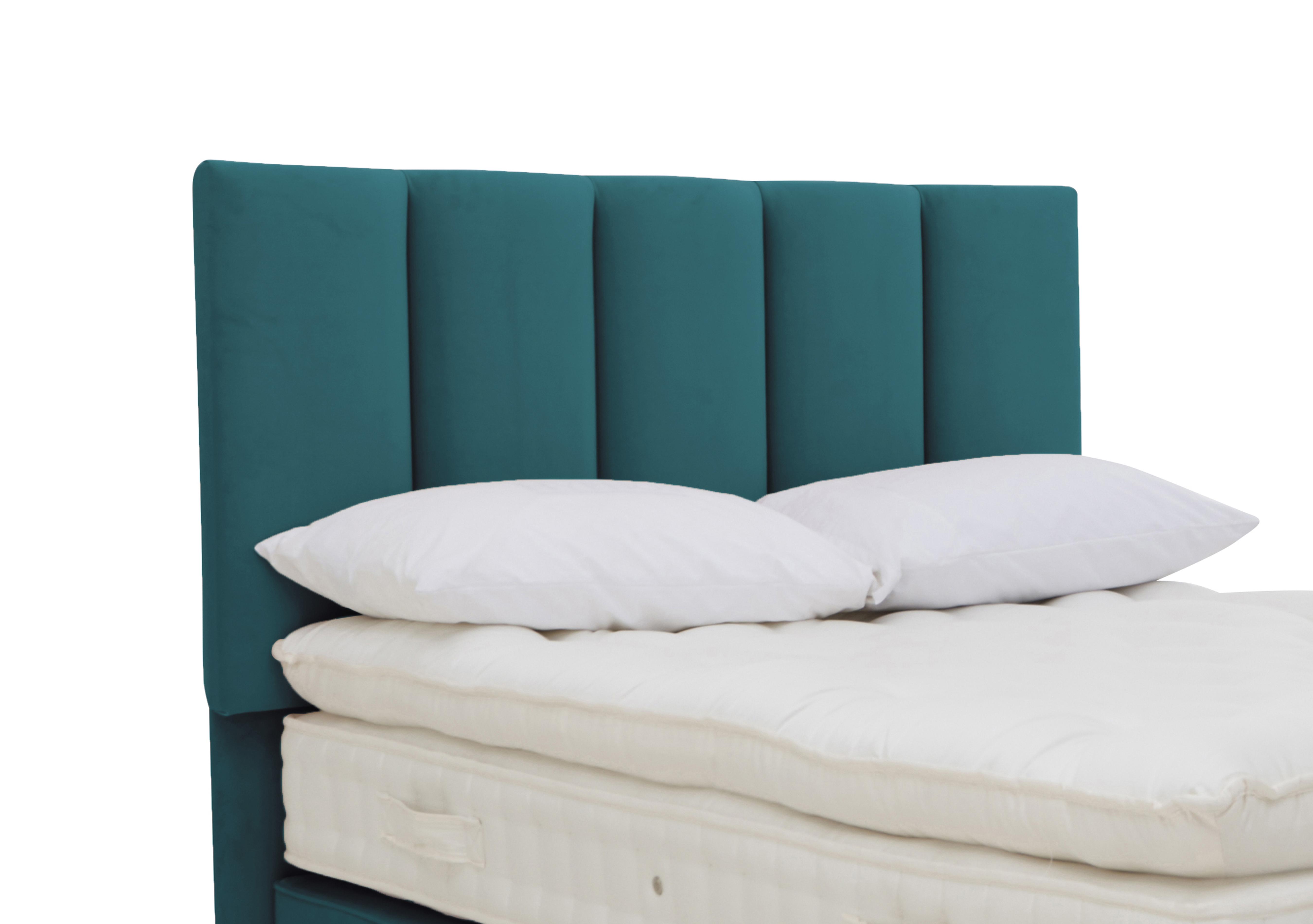 Cedar Floor Standing Headboard in Seven Emerald on Furniture Village