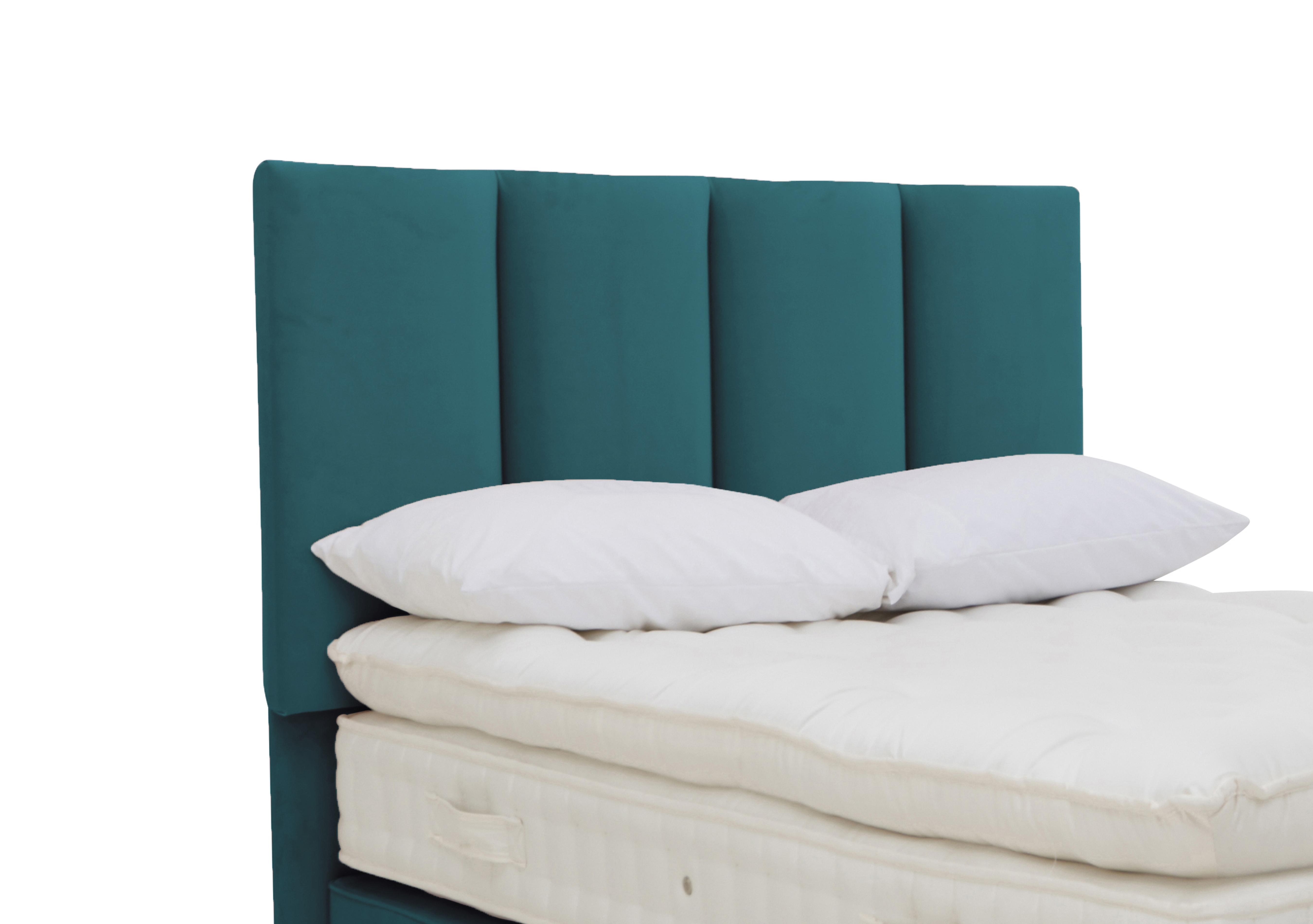 Cedar Floor Standing Headboard in Seven Emerald on Furniture Village