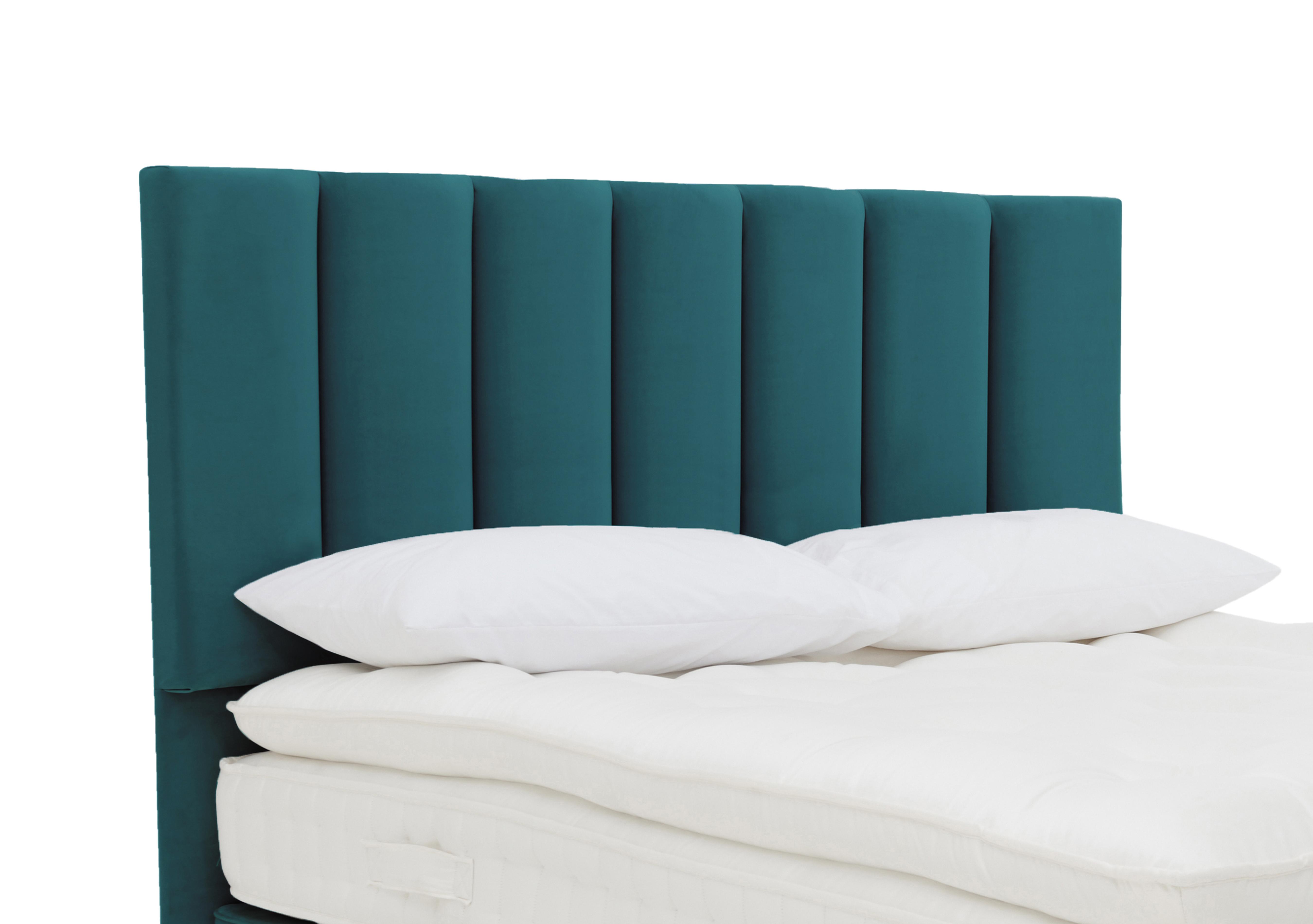 Cedar Floor Standing Headboard in Seven Emerald on Furniture Village