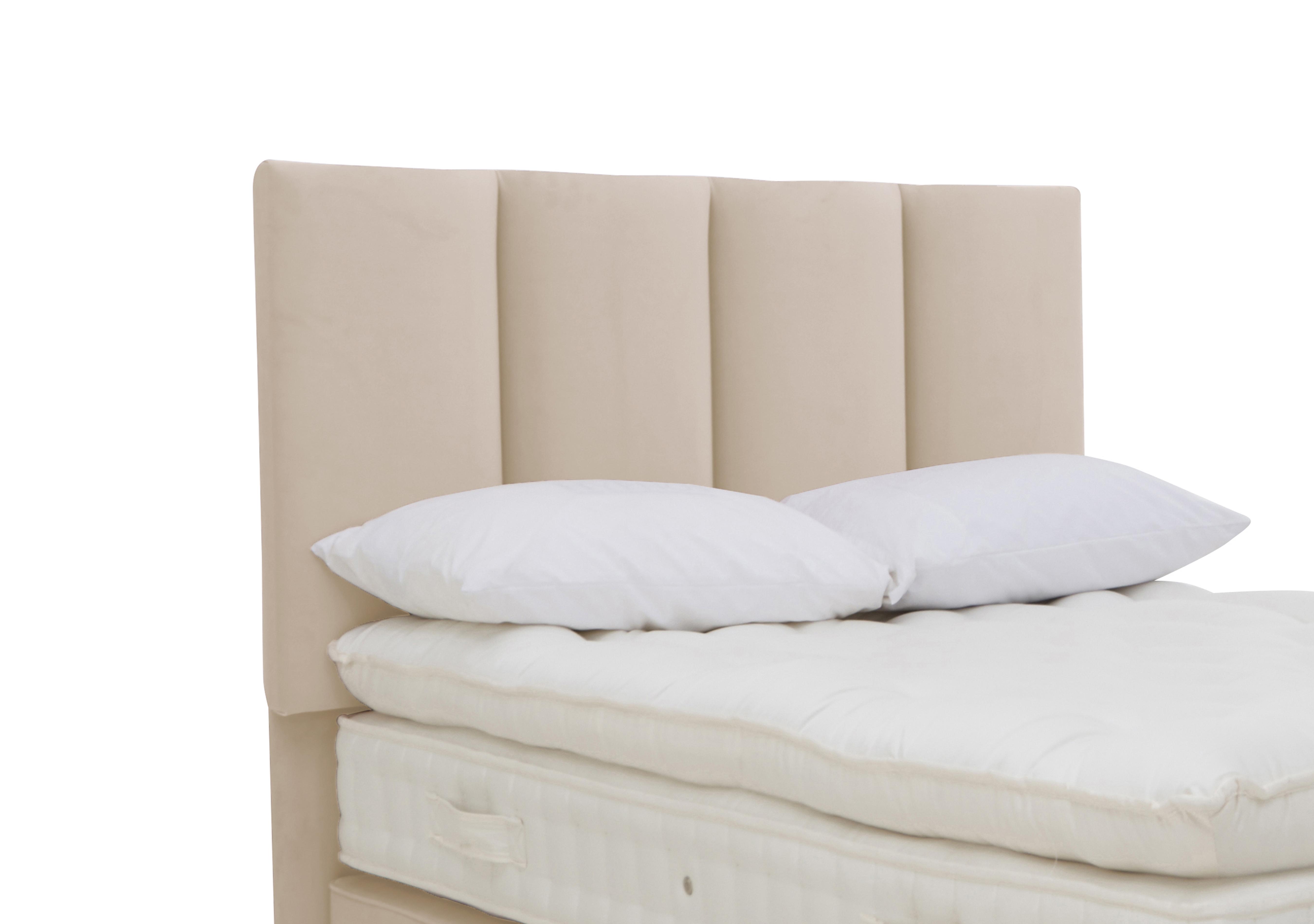 Cedar Floor Standing Headboard in Seven Ivory on Furniture Village