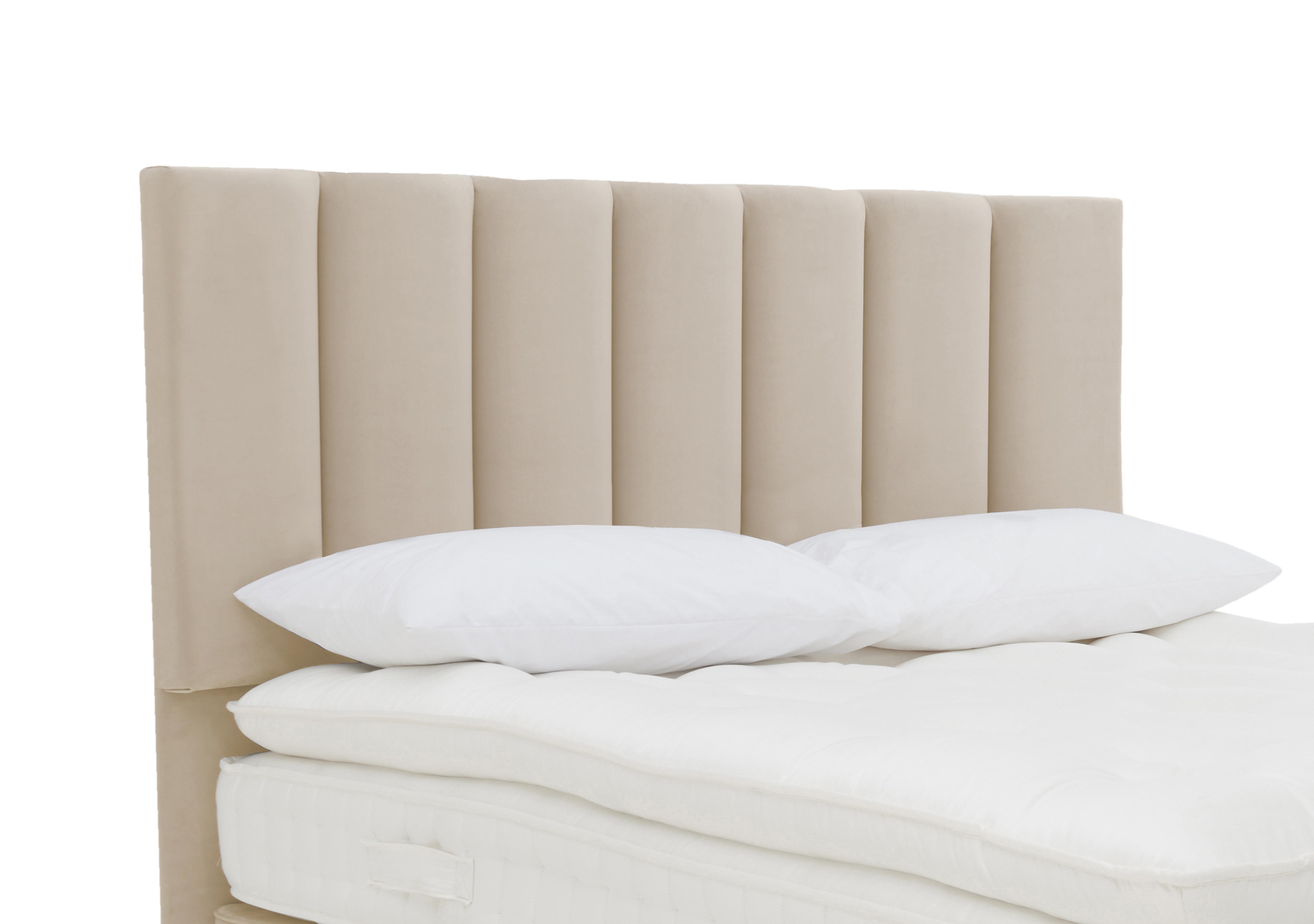 Cedar Floor Standing Headboard in Seven Ivory on Furniture Village