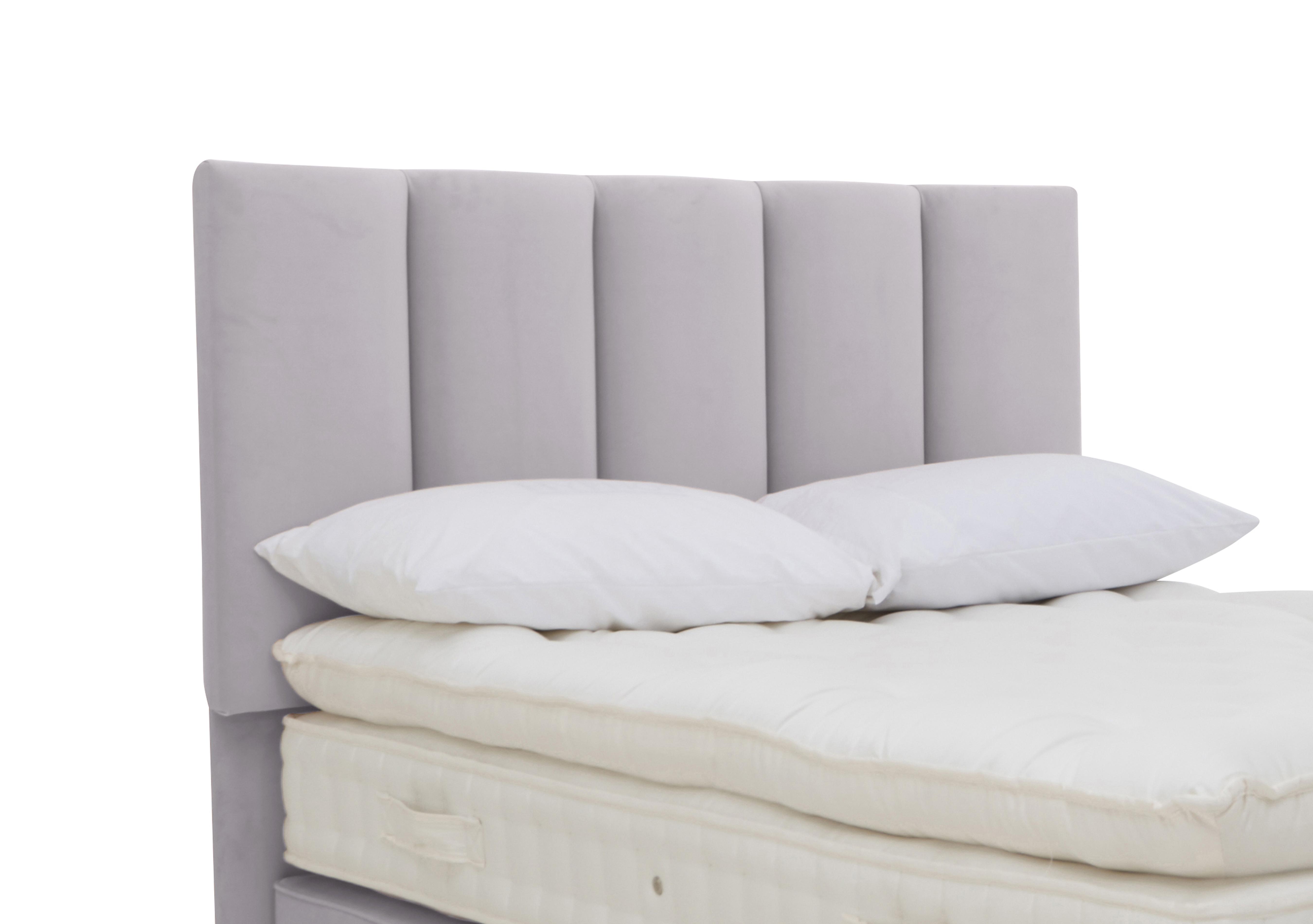 Cedar Floor Standing Headboard in Seven Lilac on Furniture Village