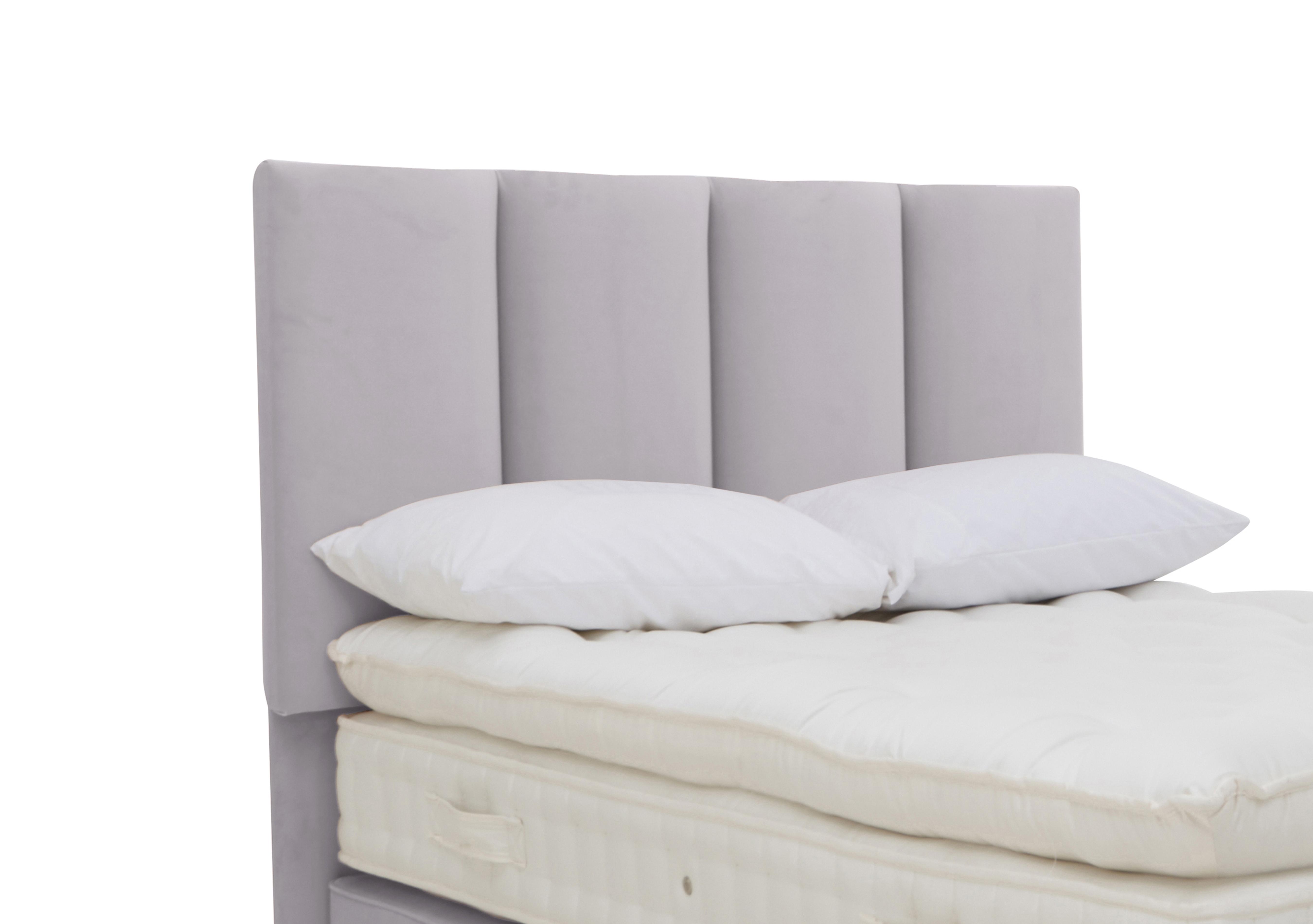 Cedar Floor Standing Headboard in Seven Lilac on Furniture Village