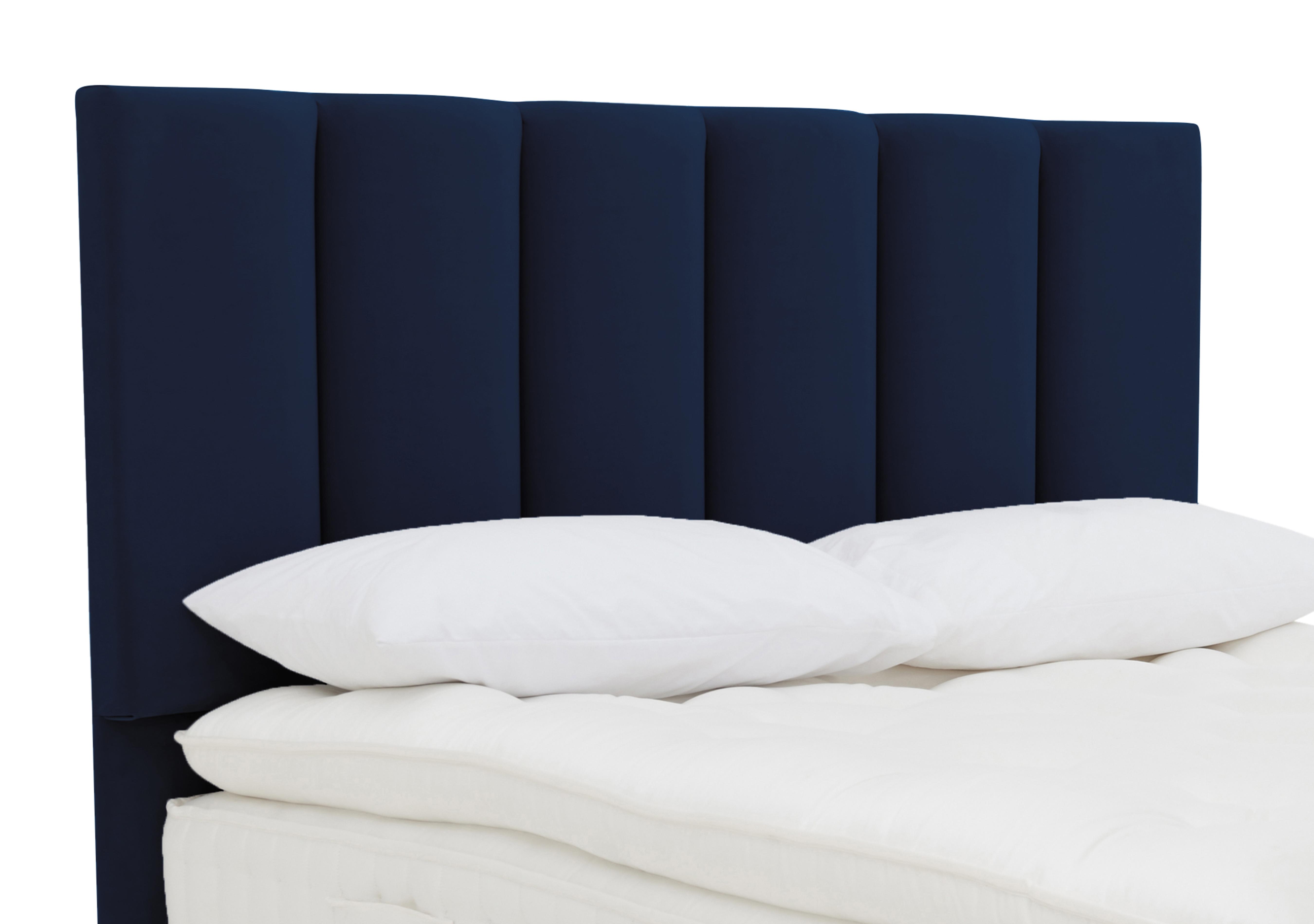 Cedar Floor Standing Headboard in Seven Navy on Furniture Village