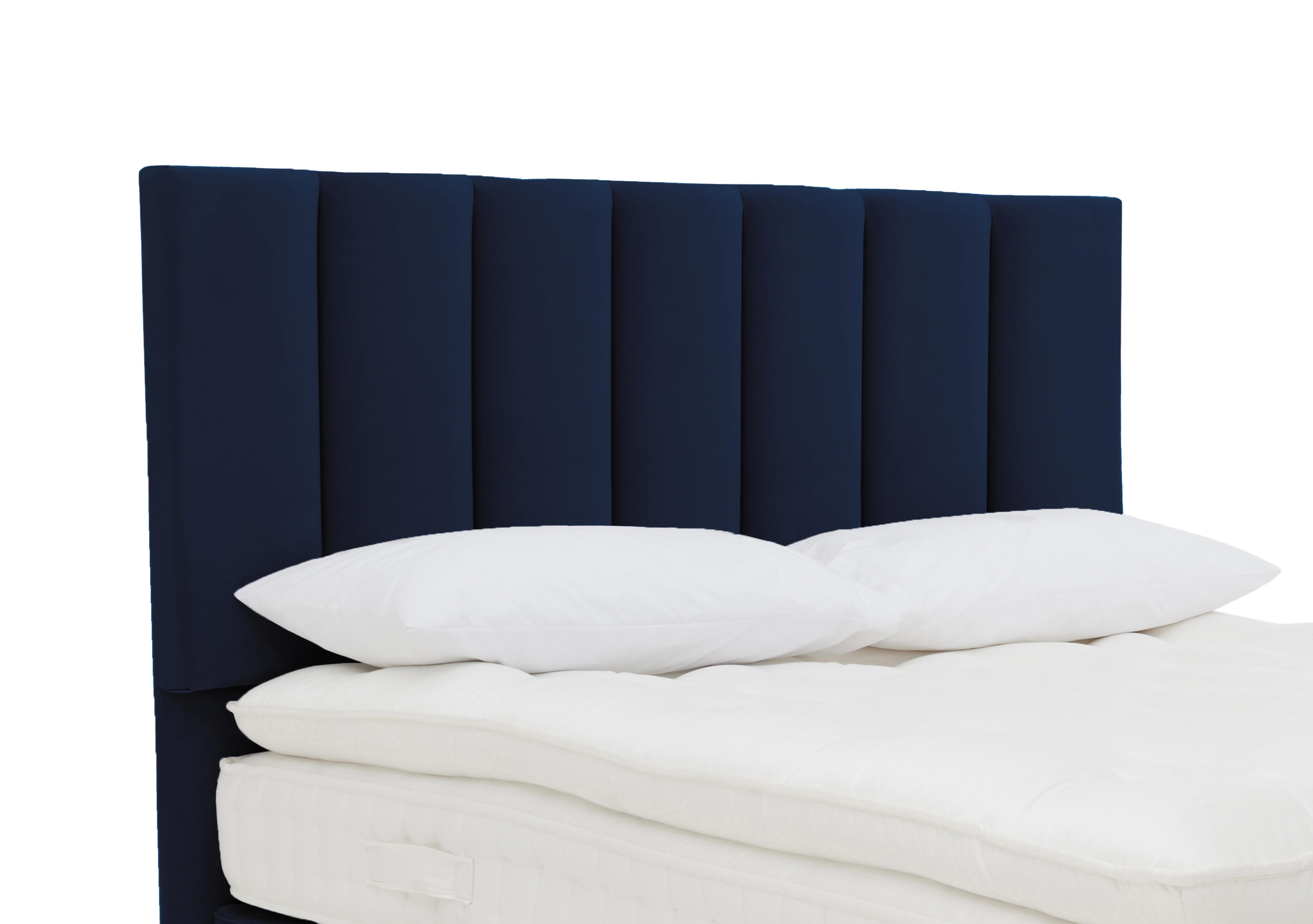 Cedar Floor Standing Headboard in Seven Navy on Furniture Village