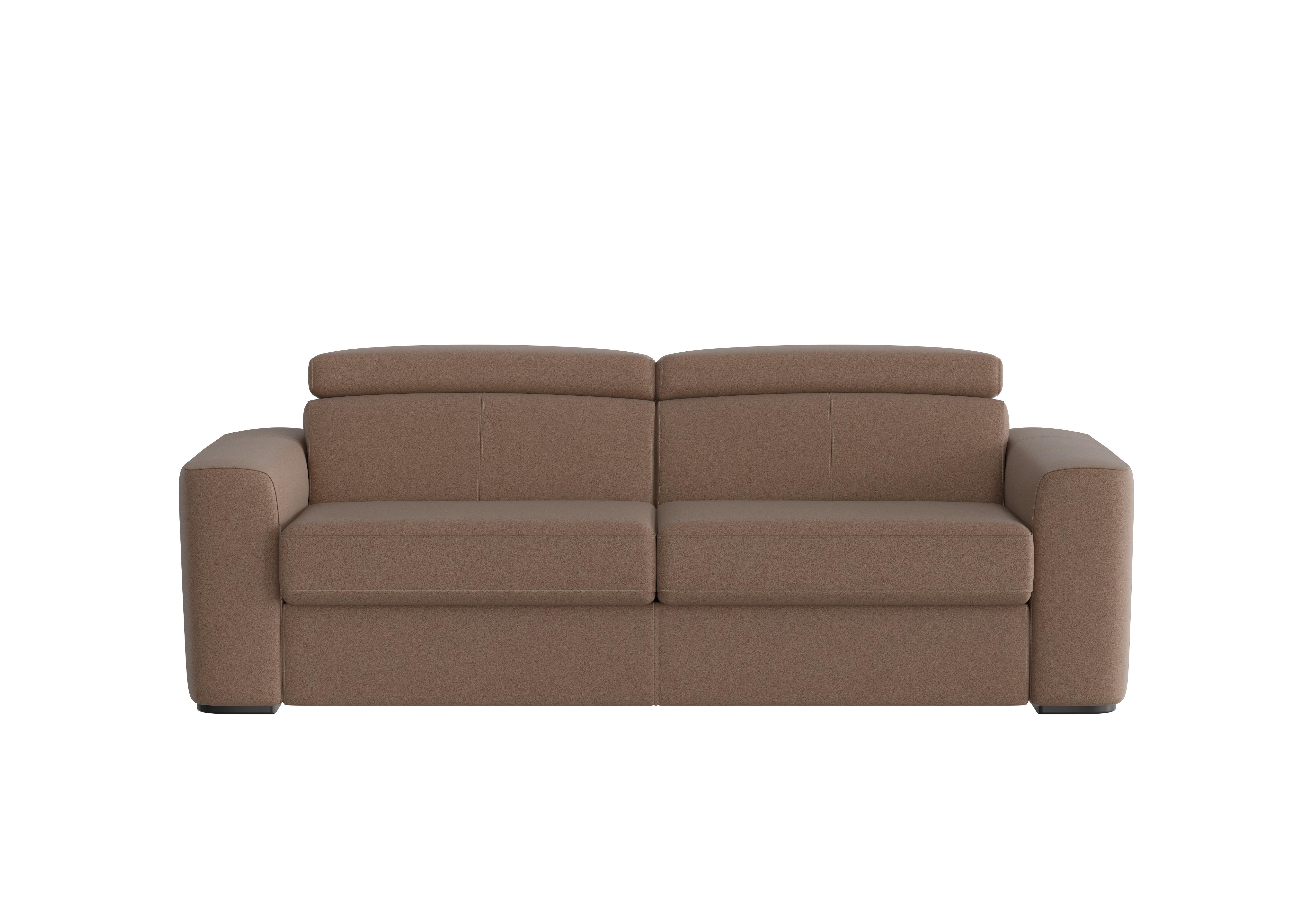 Infinity 3 Seater Fabric Sofa Bed in Bfa-Blj-R04 Tobacco on Furniture Village