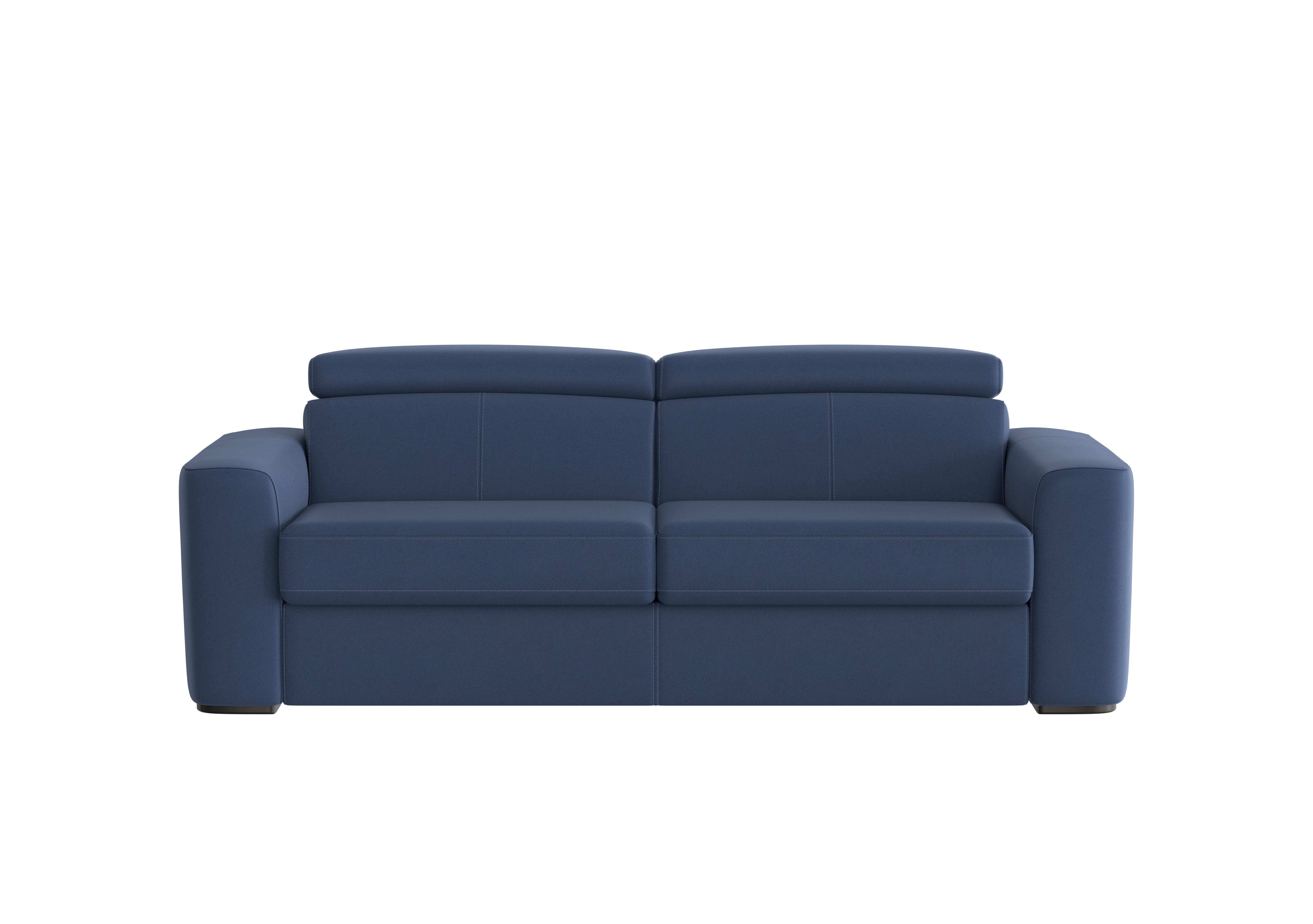 Infinity 3 Seater Fabric Sofa Bed in Bfa-Blj-R10 Blue on Furniture Village