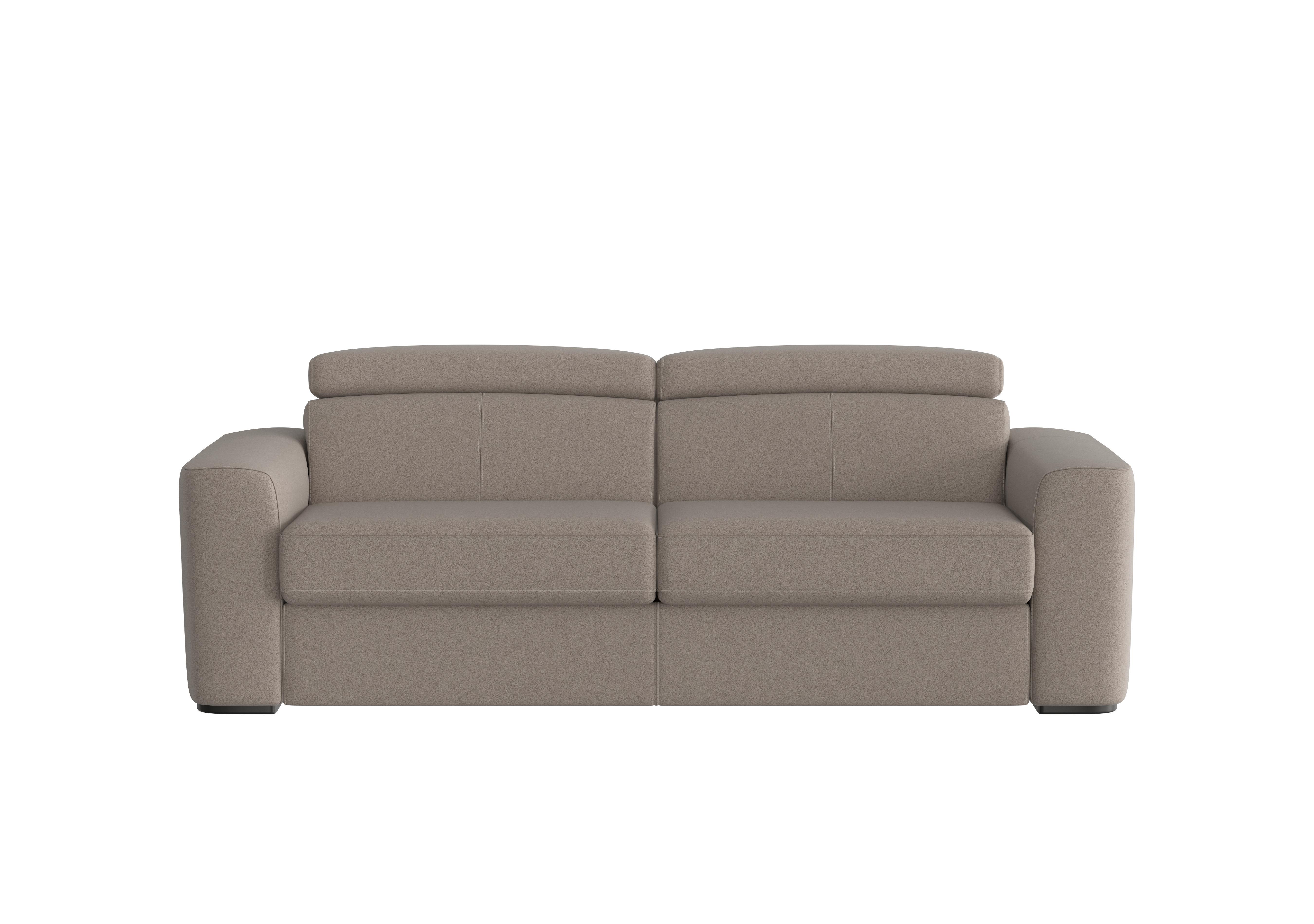 Infinity 3 Seater Fabric Sofa Bed in Bfa-Blj-R946 Silver on Furniture Village