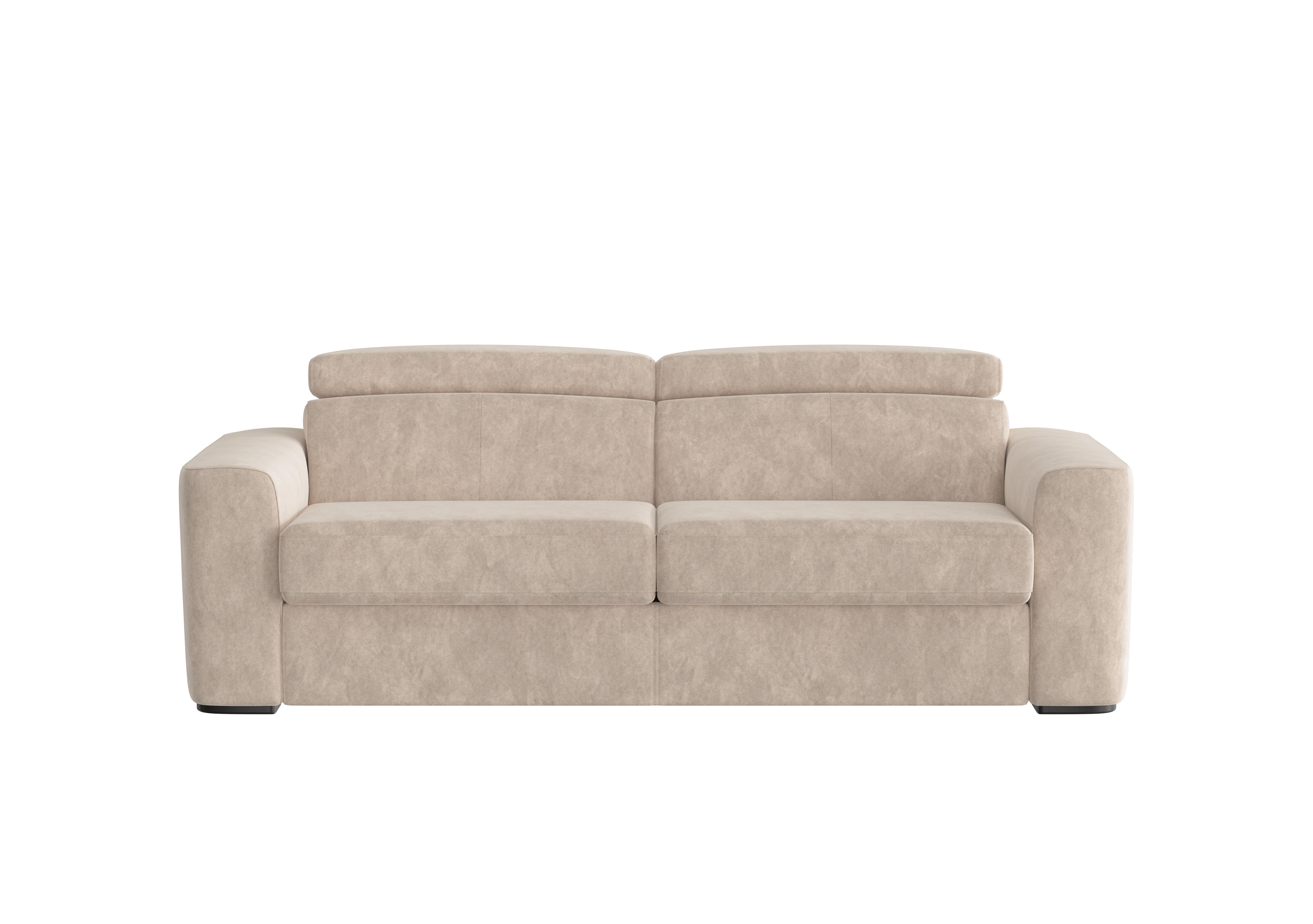 Infinity 3 Seater Fabric Sofa Bed in Bfa-Bnn-R26 Fv2 Cream on Furniture Village