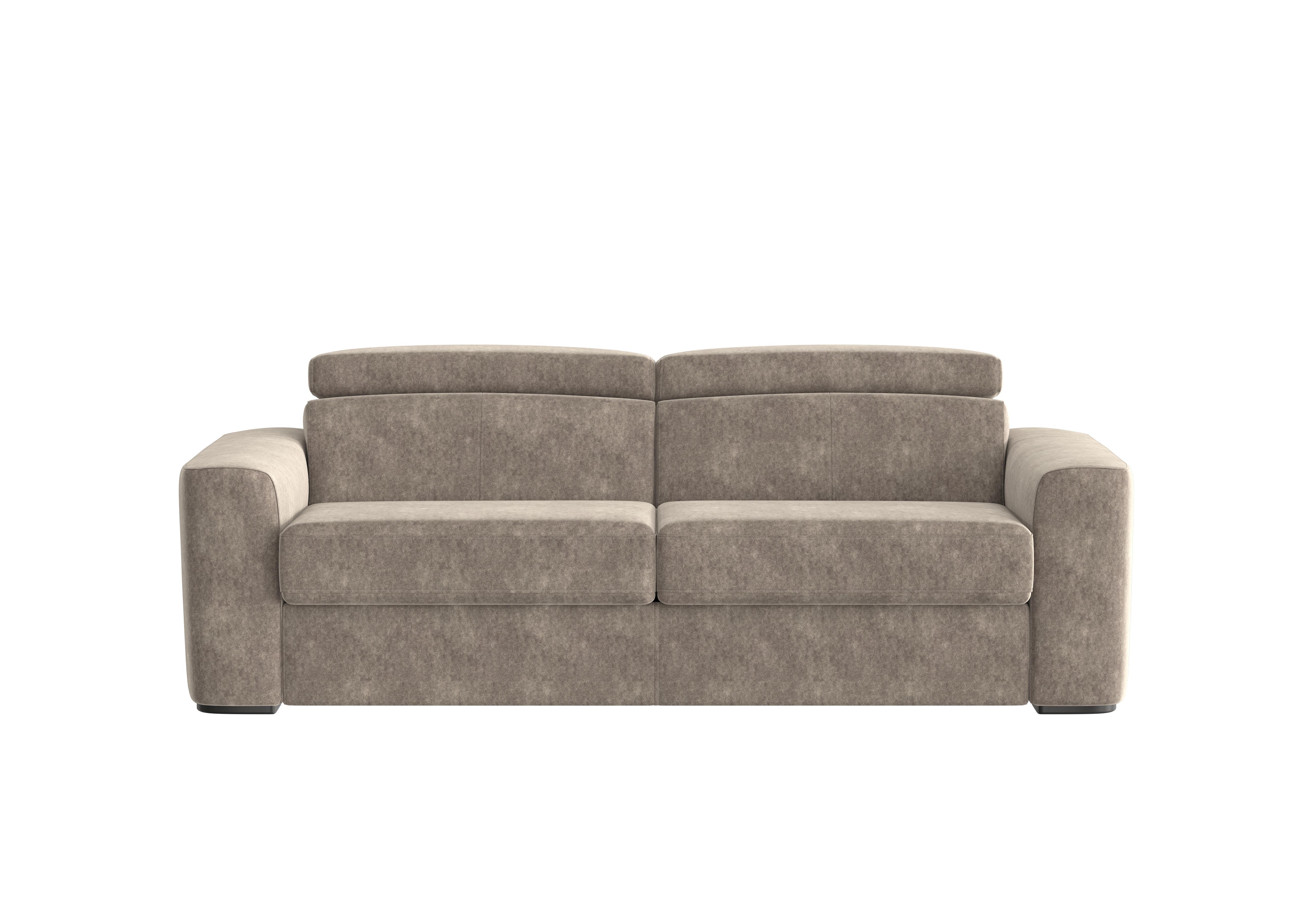 Infinity 3 Seater Fabric Sofa Bed in Bfa-Bnn-R29 Fv1 Mink on Furniture Village