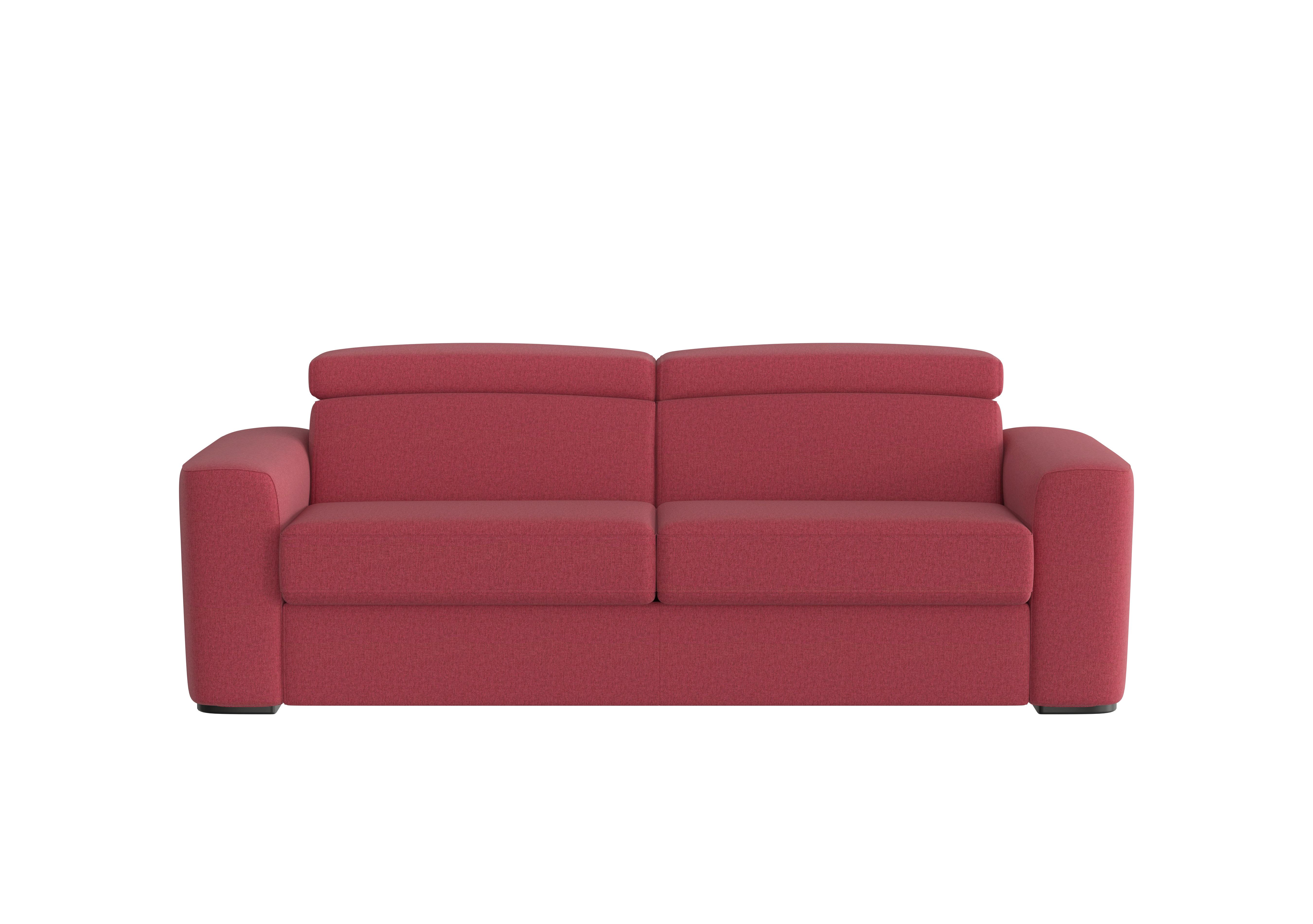 Infinity 3 Seater Fabric Sofa Bed in Fab-Blt-R29 Red on Furniture Village