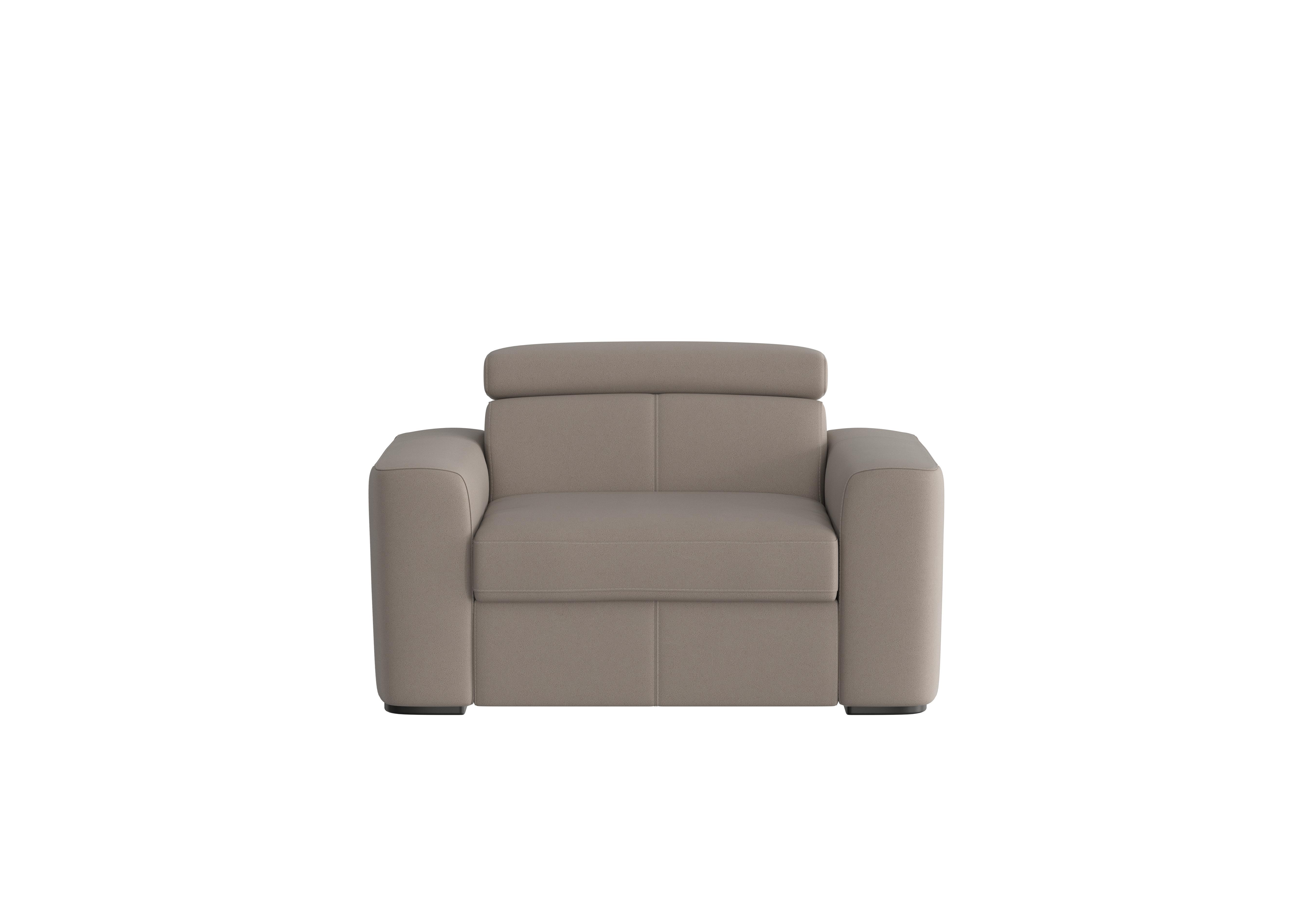 Infinity Fabric Chair Sofa Bed in Bfa-Blj-R946 Silver on Furniture Village