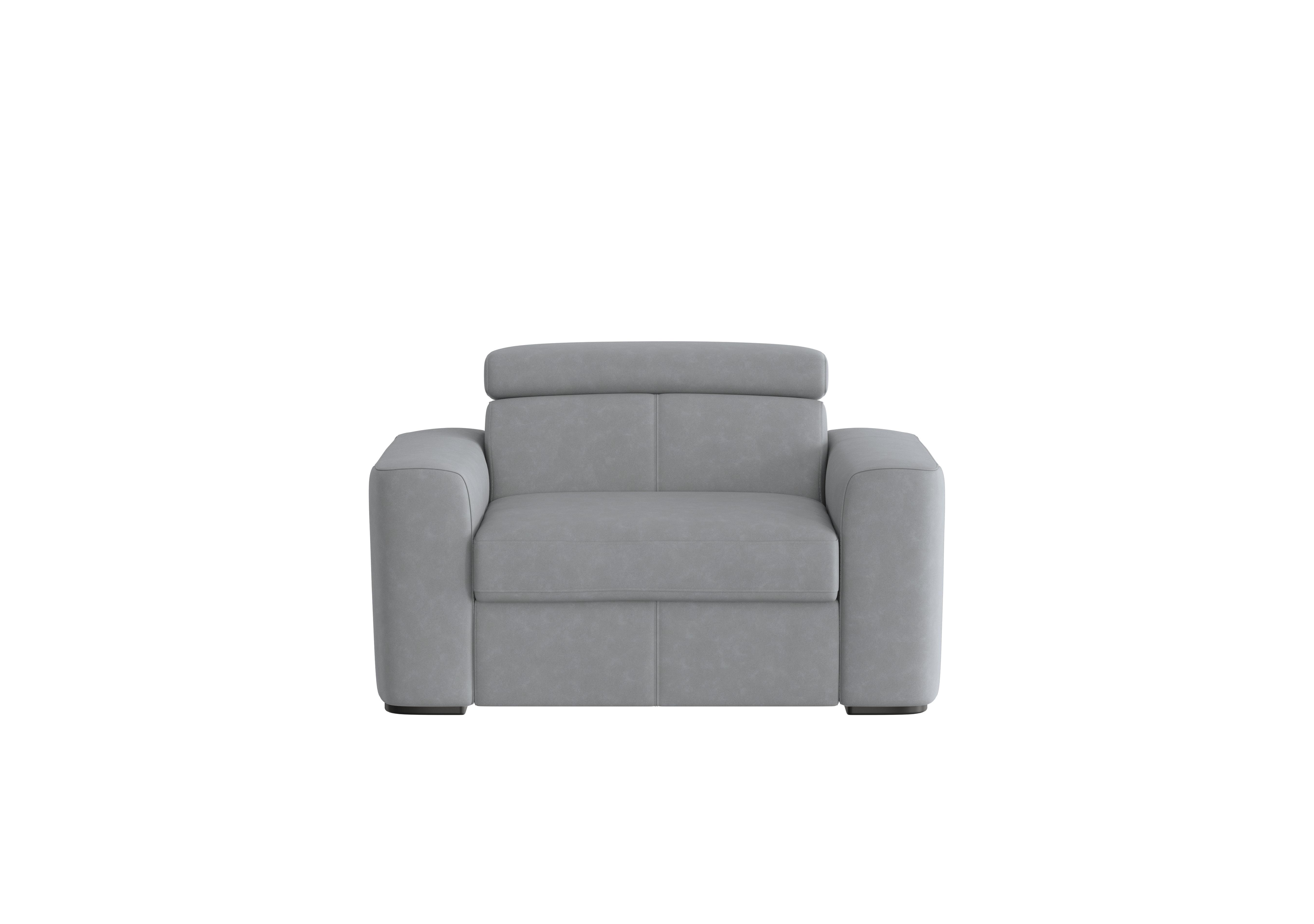Infinity Fabric Chair Sofa Bed in Bfa-Ori-R07 Bluish Grey on Furniture Village
