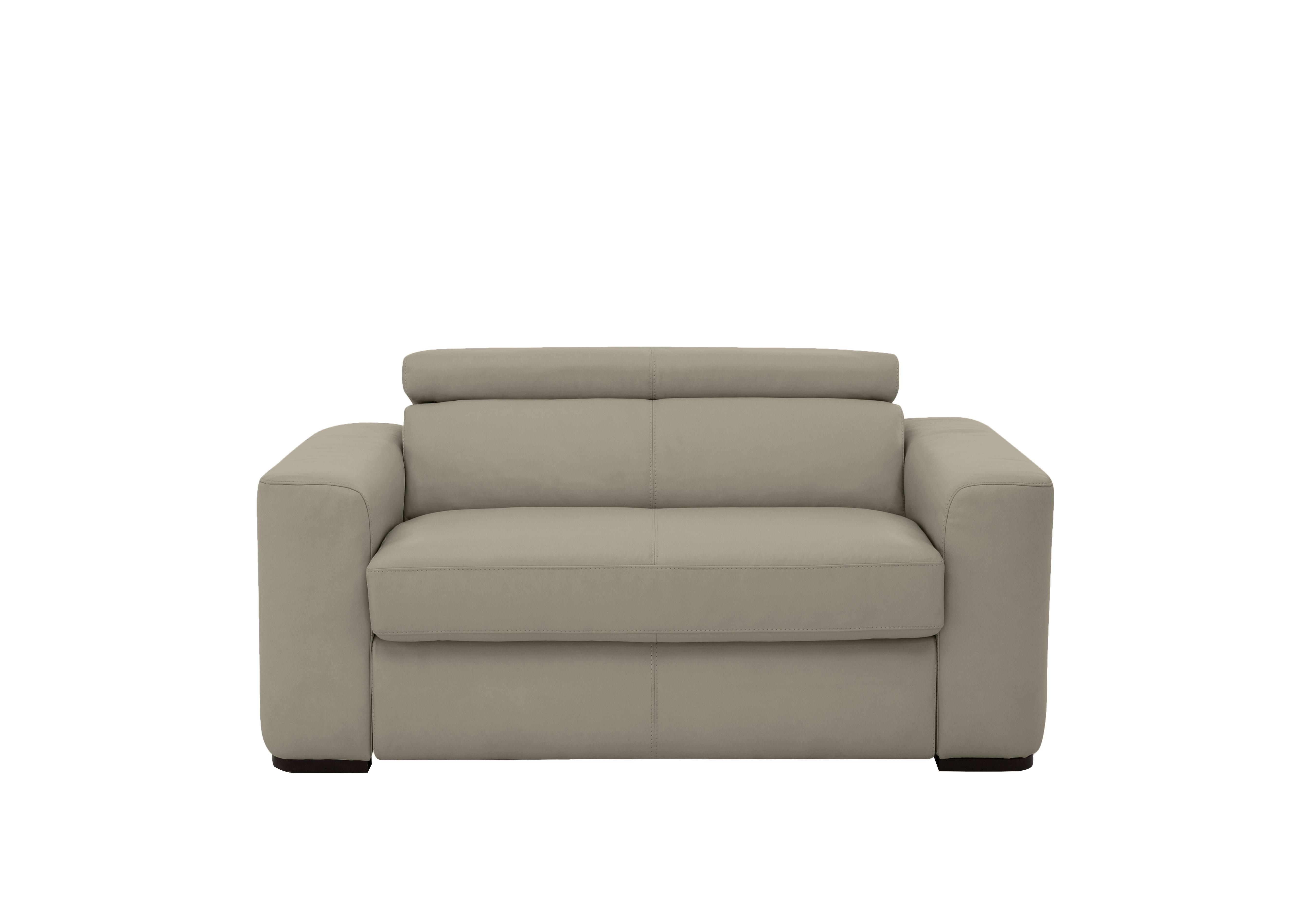 Infinity Leather Chair Sofabed in Bv-722a Taupe on Furniture Village