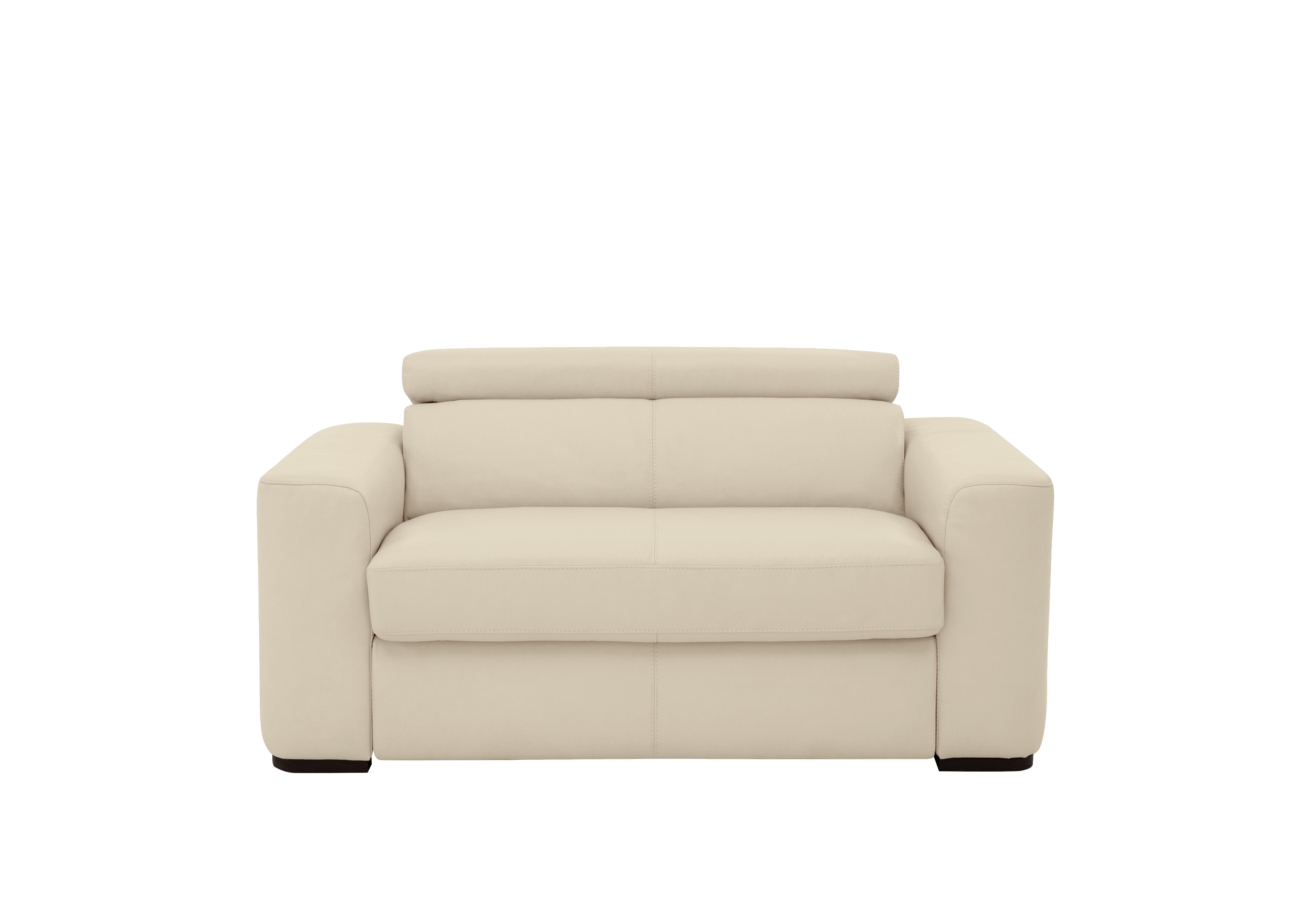 Infinity Leather Chair Sofabed in Bv-862c Bisque on Furniture Village