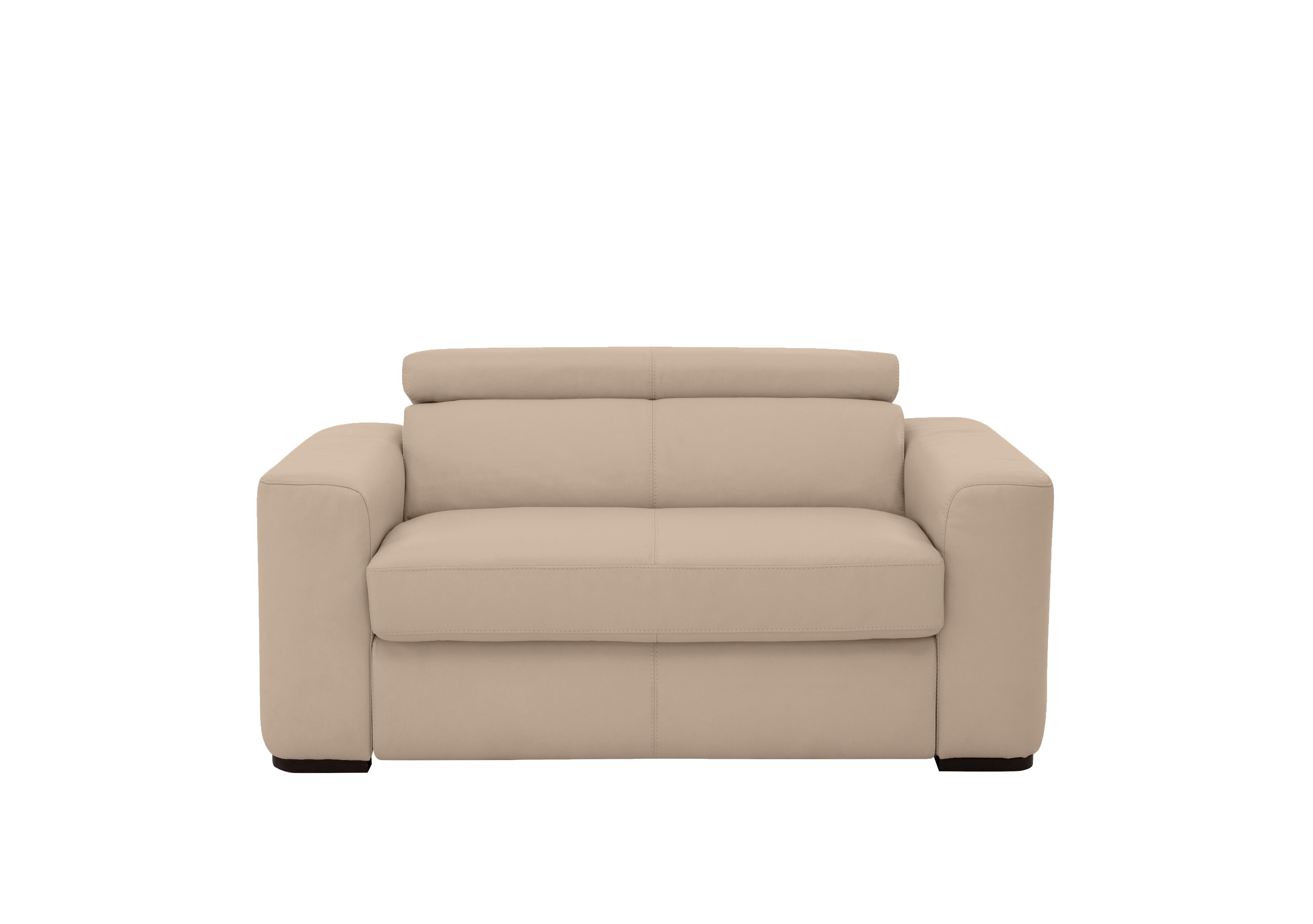 Infinity Leather Chair Sofabed in Nc-039c Pebble on Furniture Village