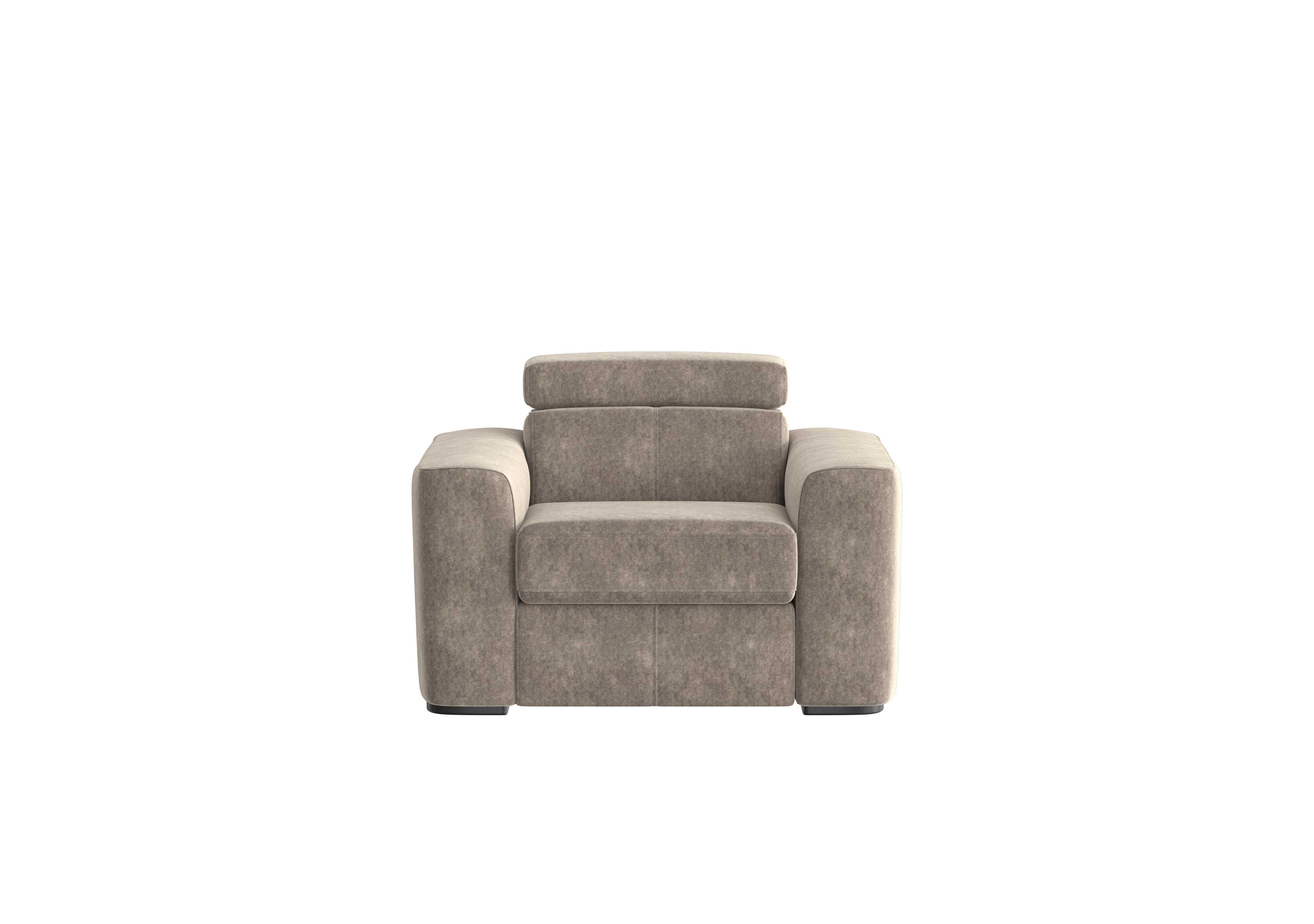 Infinity Fabric Armchair in Bfa-Bnn-R29 Fv1 Mink on Furniture Village