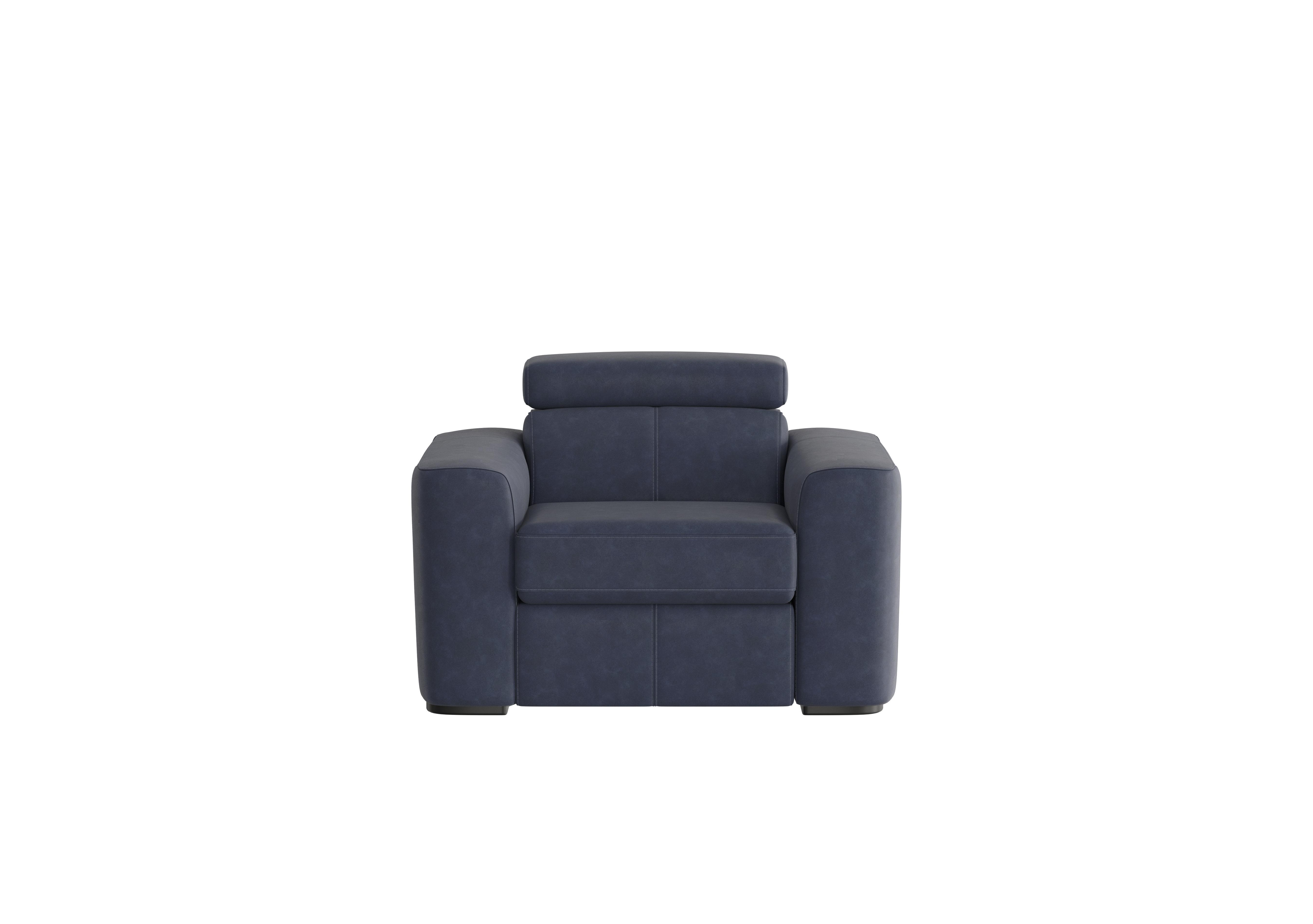Infinity Fabric Armchair in Bfa-Ori-R23 Blue on Furniture Village