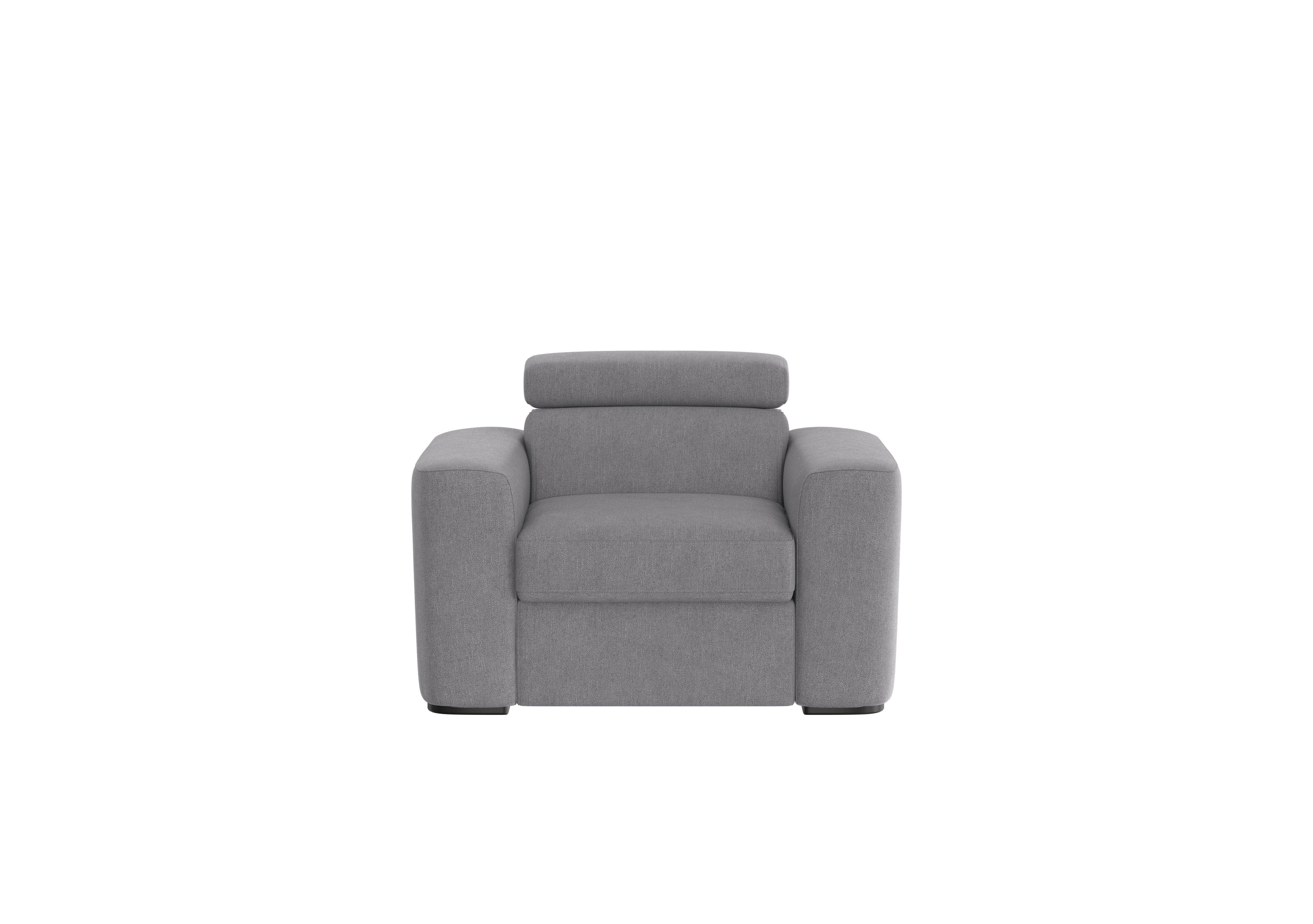 Infinity Fabric Armchair in Fab-Meo-R27 Pewter on Furniture Village