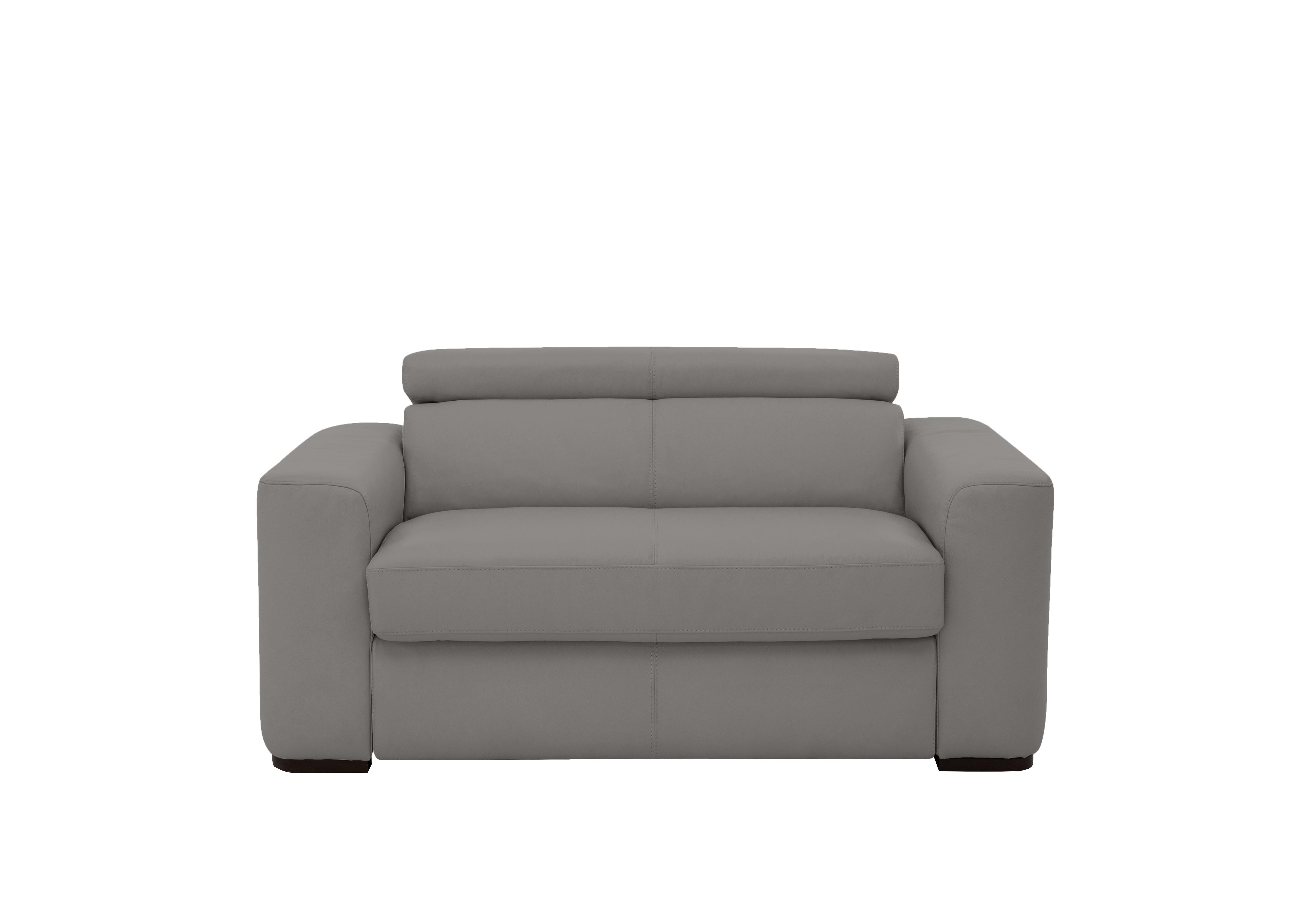 Infinity Large Leather Armchair in Nc-435e Sleet on Furniture Village