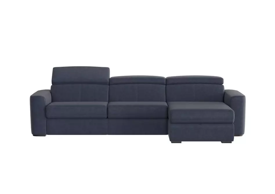 Infinity Fabric Corner Chaise Sofa with Storage