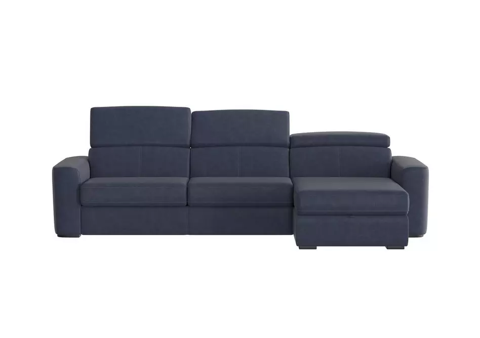 Infinity Fabric Corner Chaise Sofa with Storage