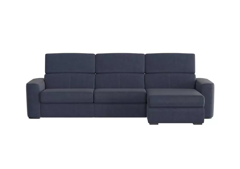Infinity Fabric Corner Chaise Sofa with Storage