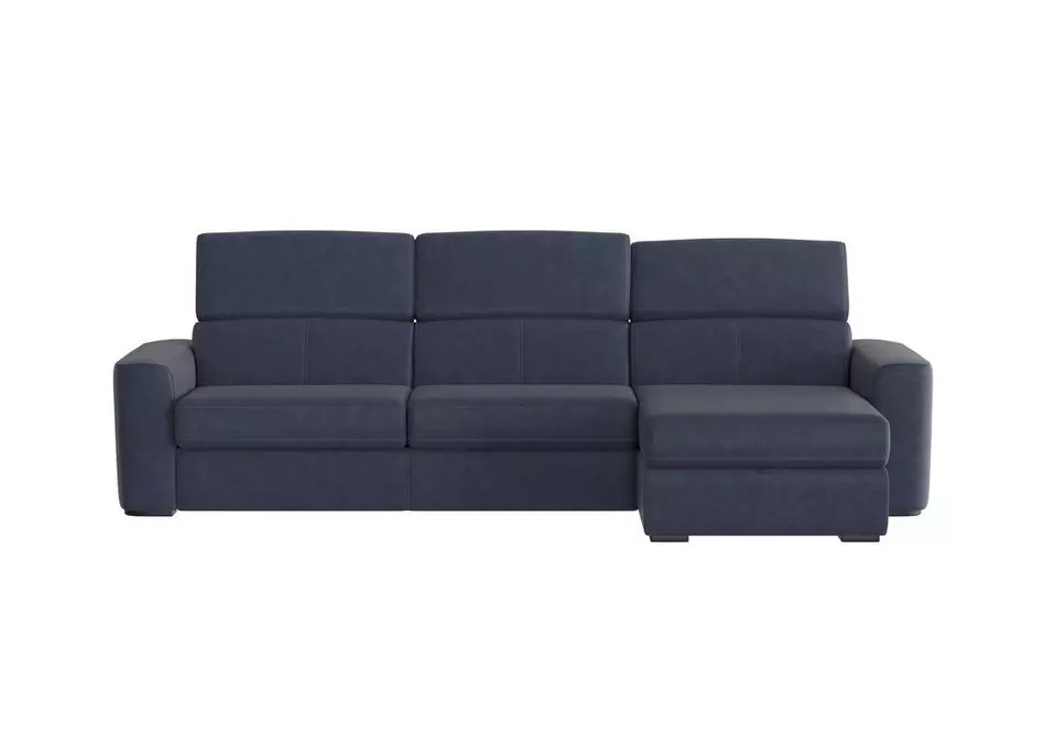 Infinity Fabric Corner Chaise Sofa with Storage