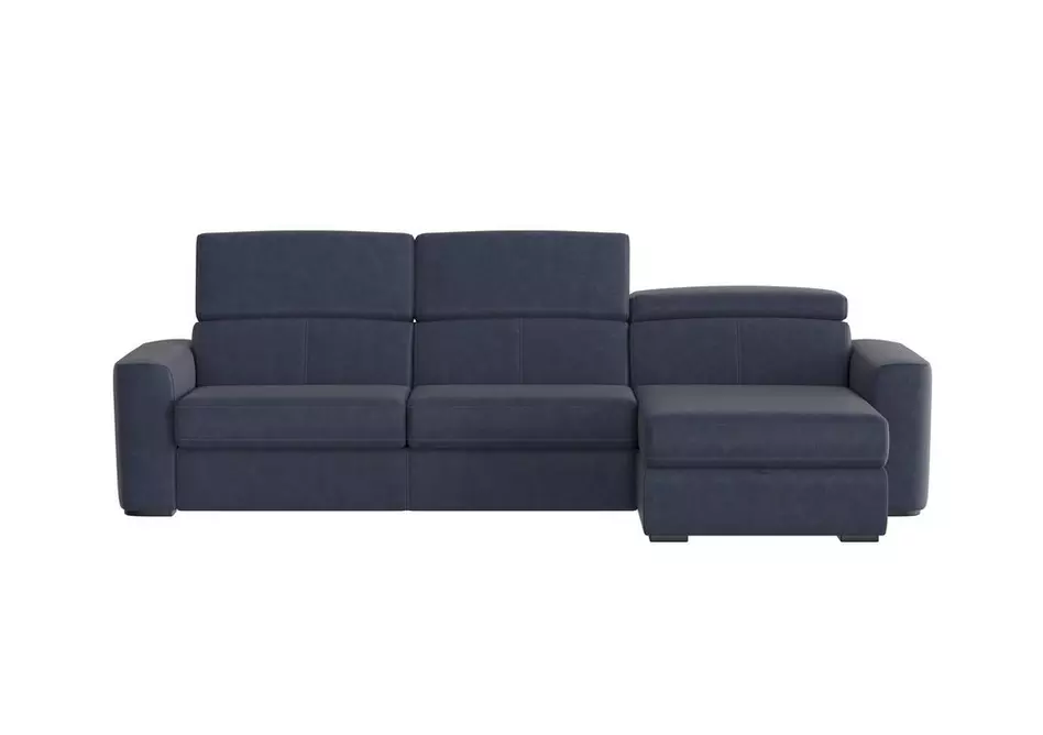 Infinity Fabric Corner Chaise Sofa with Storage