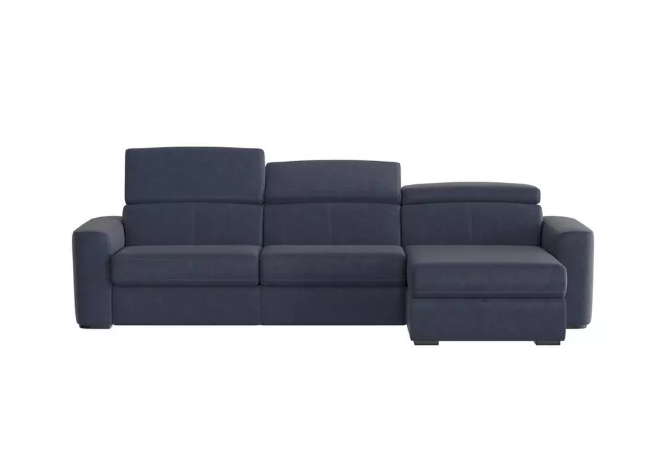 Infinity Fabric Corner Chaise Sofa with Storage