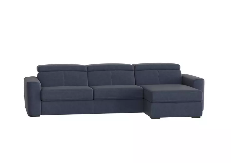 Infinity Fabric Corner Chaise Sofa with Storage