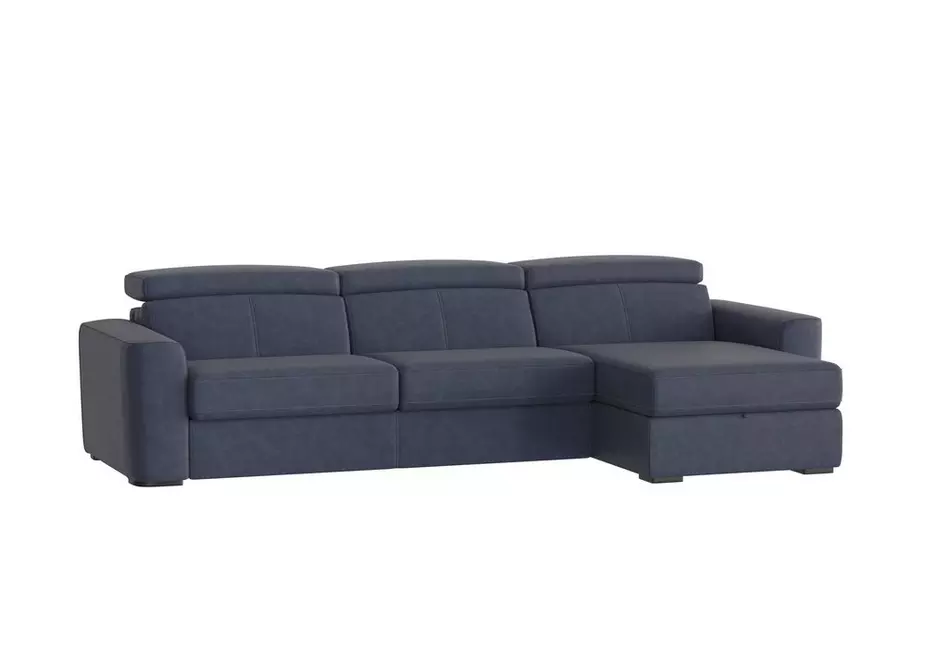 Infinity Fabric Corner Chaise Sofa with Storage