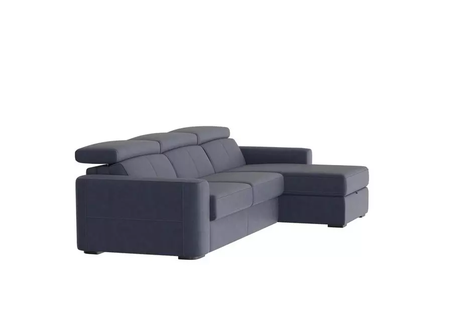 Infinity Fabric Corner Chaise Sofa with Storage