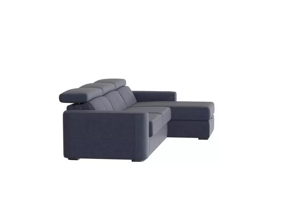 Infinity Fabric Corner Chaise Sofa with Storage