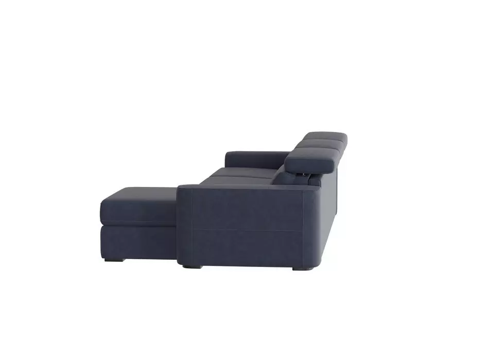 Infinity Fabric Corner Chaise Sofa with Storage