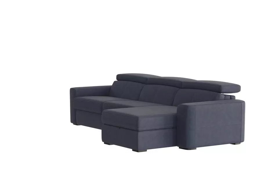 Infinity Fabric Corner Chaise Sofa with Storage