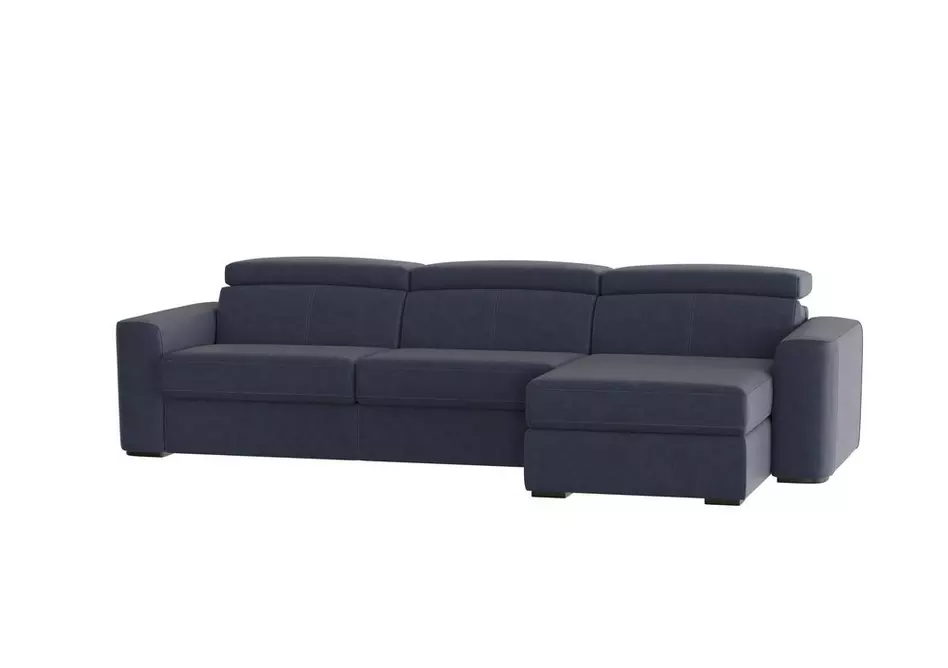 Infinity Fabric Corner Chaise Sofa with Storage