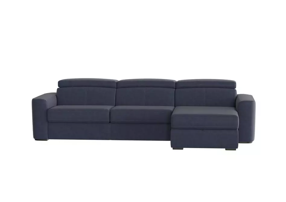 Infinity Fabric Corner Chaise Sofa with Storage