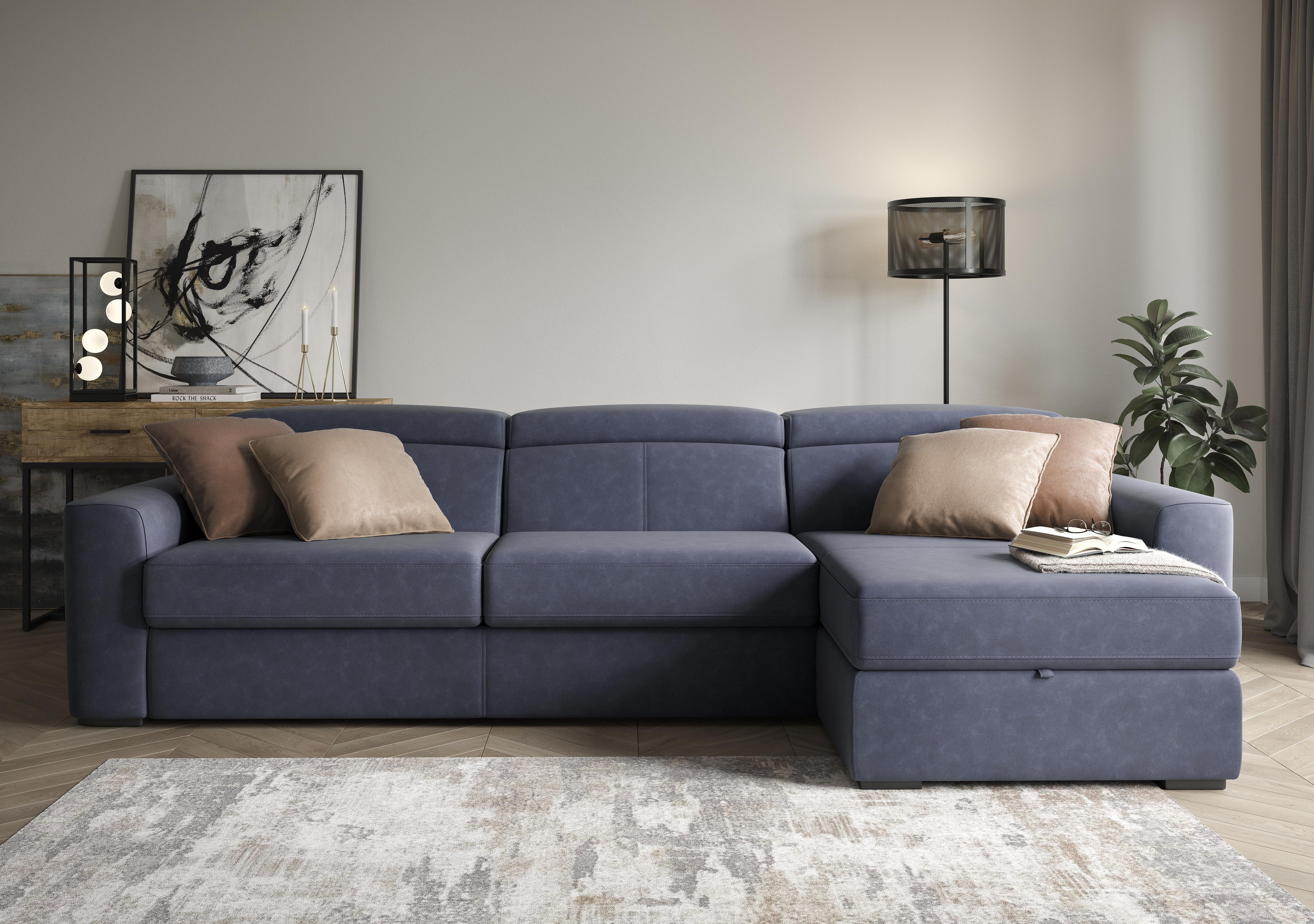 Infinity Fabric Corner Chaise Sofa with Storage in  on Furniture Village