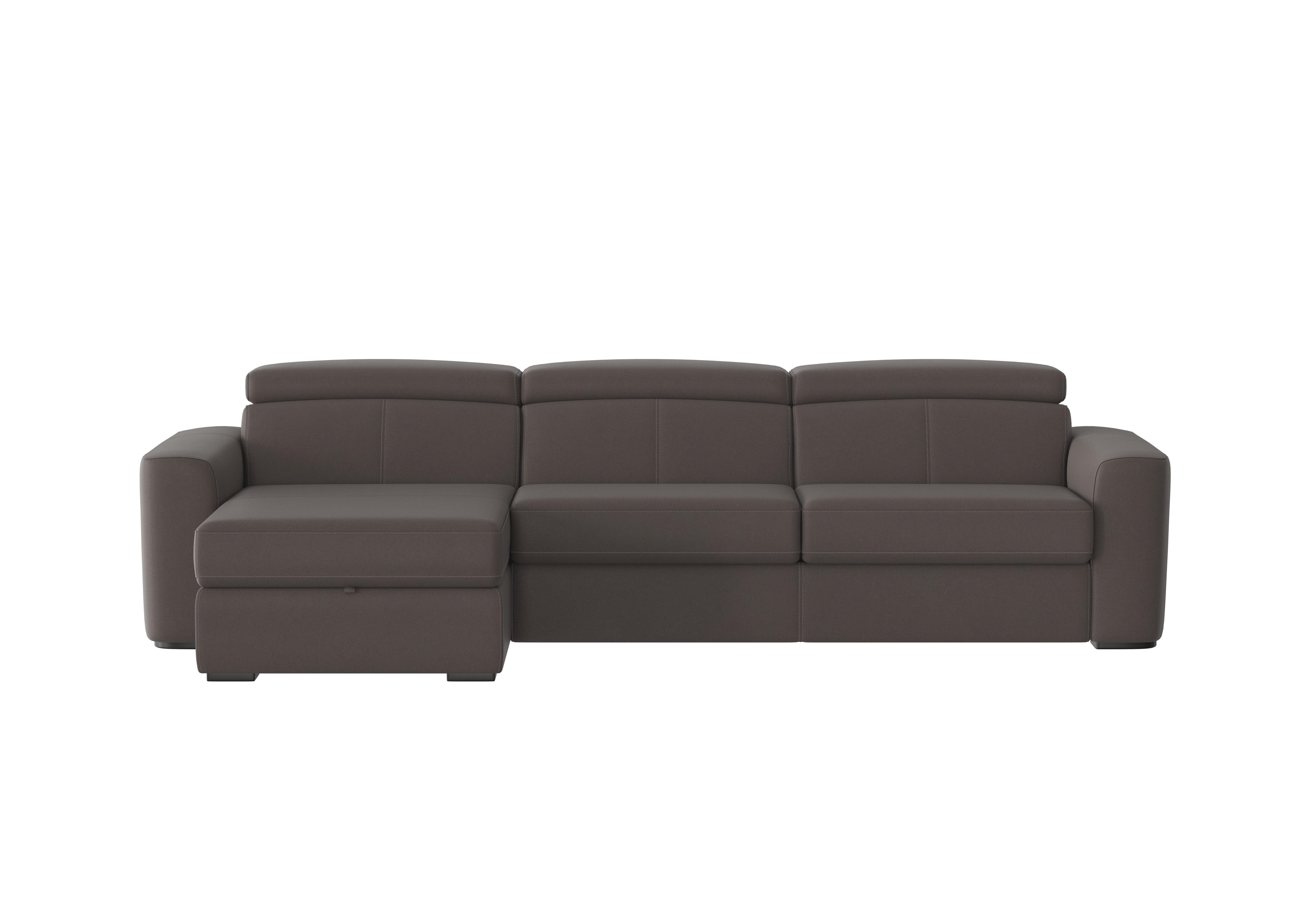 Infinity Fabric Corner Chaise Sofa with Storage in Bfa-Blj-R16 Grey on Furniture Village