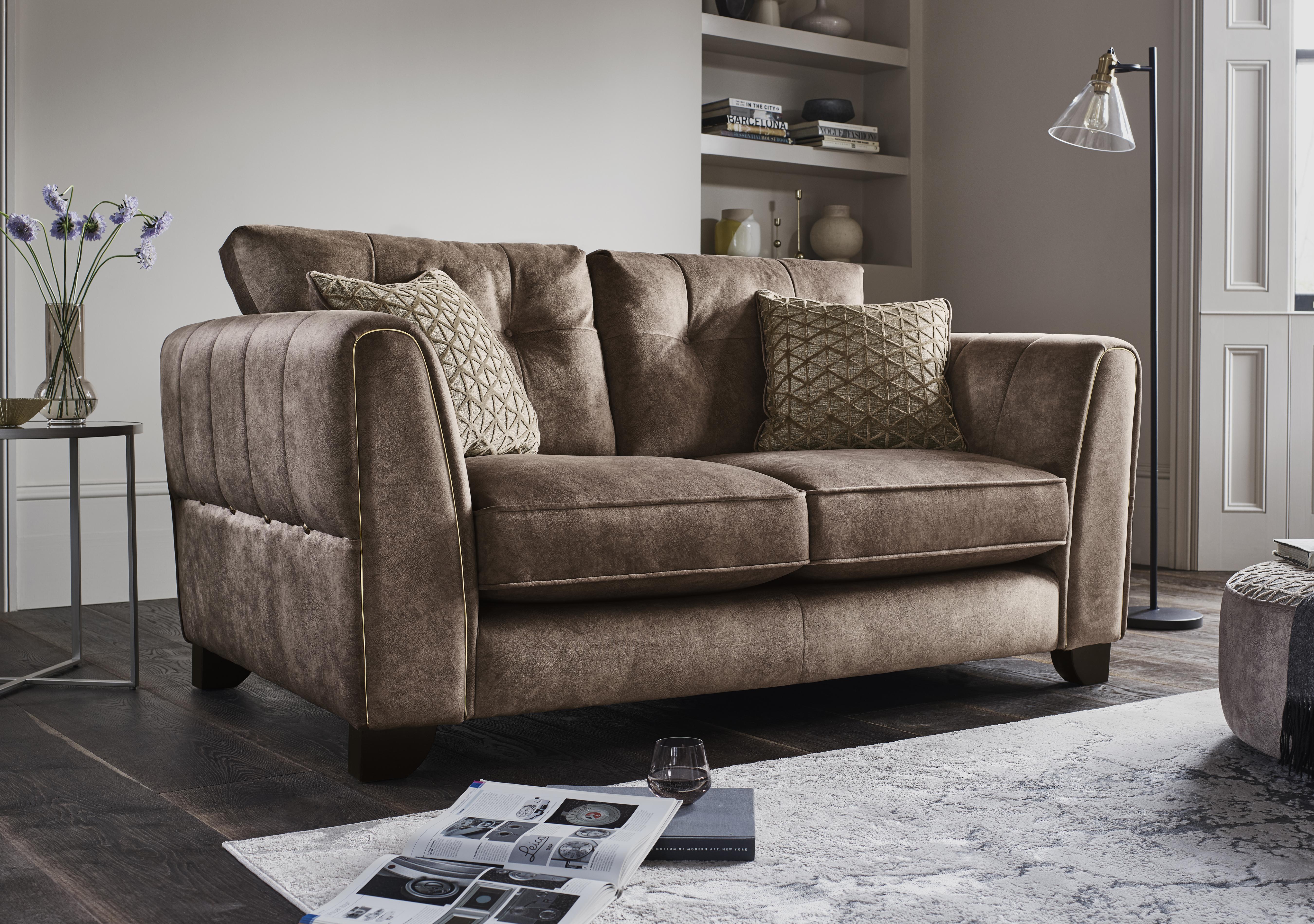 Ariana 2 Seater Fabric Classic Back Sofa in  on Furniture Village