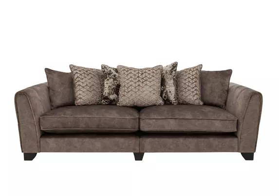 4 seater pillow back sofa hotsell