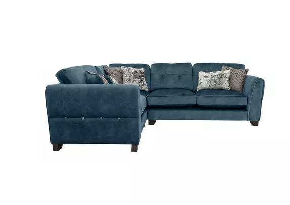 Ariana Small Fabric Classic Back Corner Sofa Furniture Village