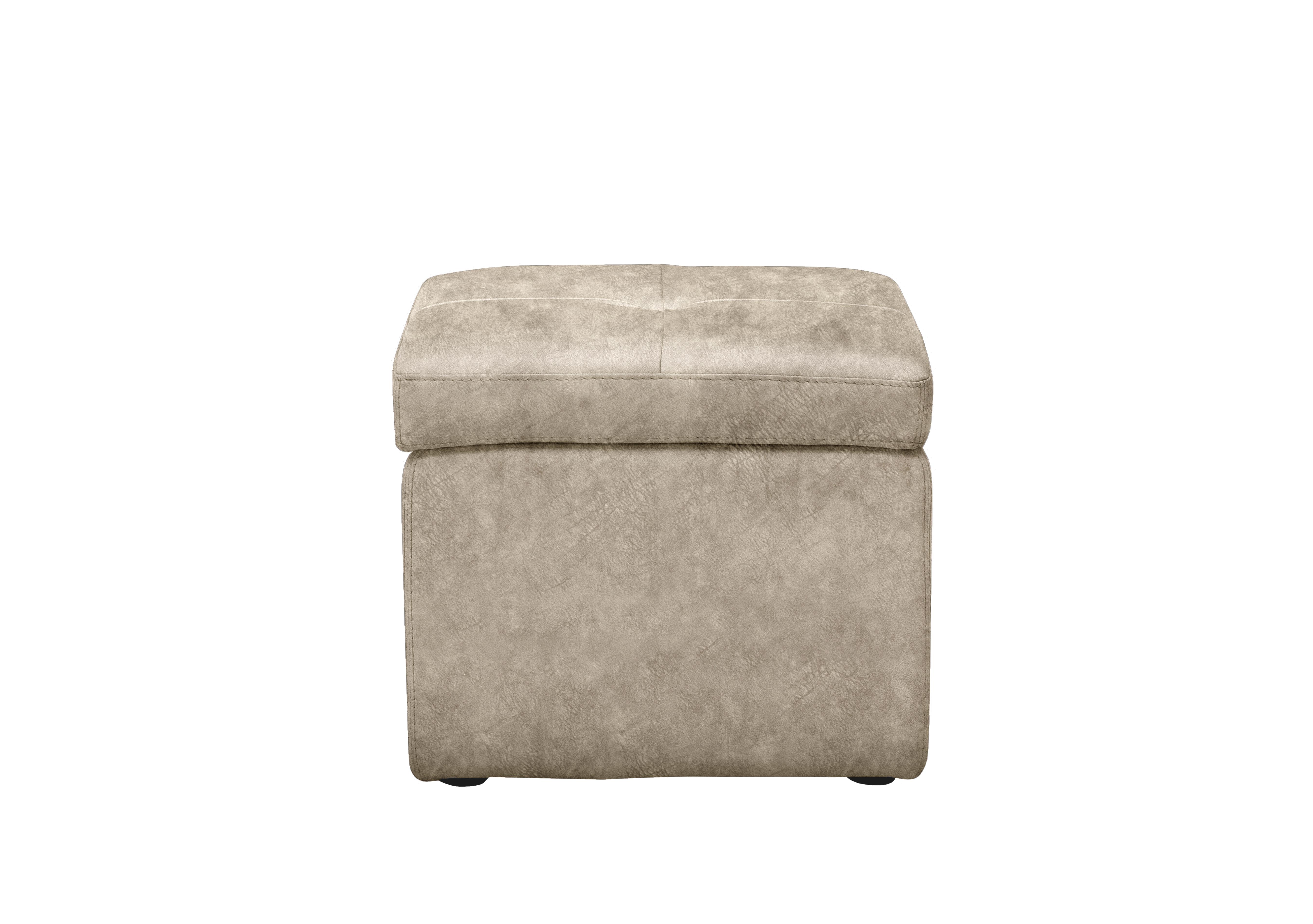 Easy Tray Fabric Storage Footstool in Bfa-Bnn-R26 Fv2 Cream on Furniture Village