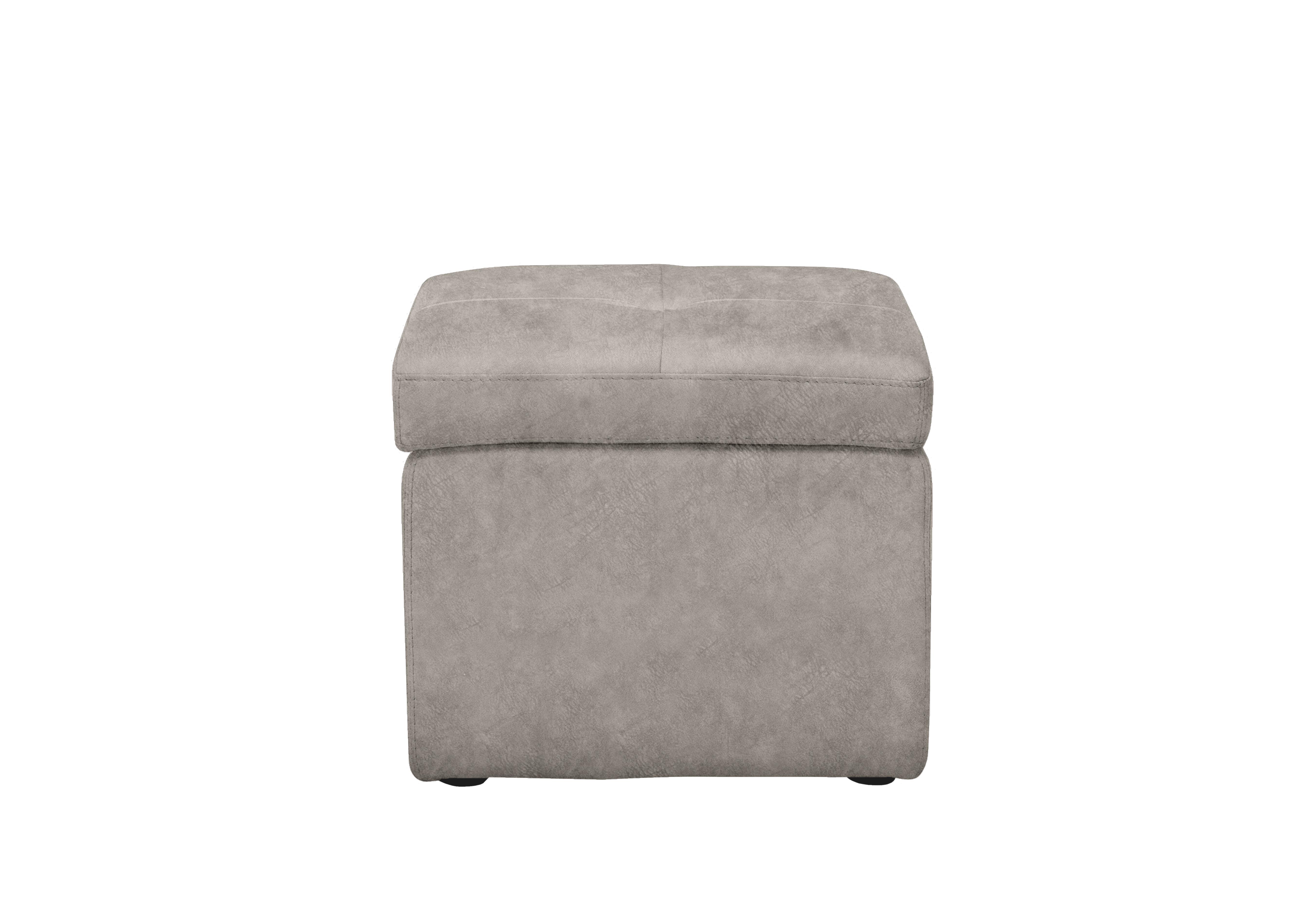 Easy Tray Fabric Storage Footstool in Bfa-Bnn-R28 Fv3 Grey on Furniture Village
