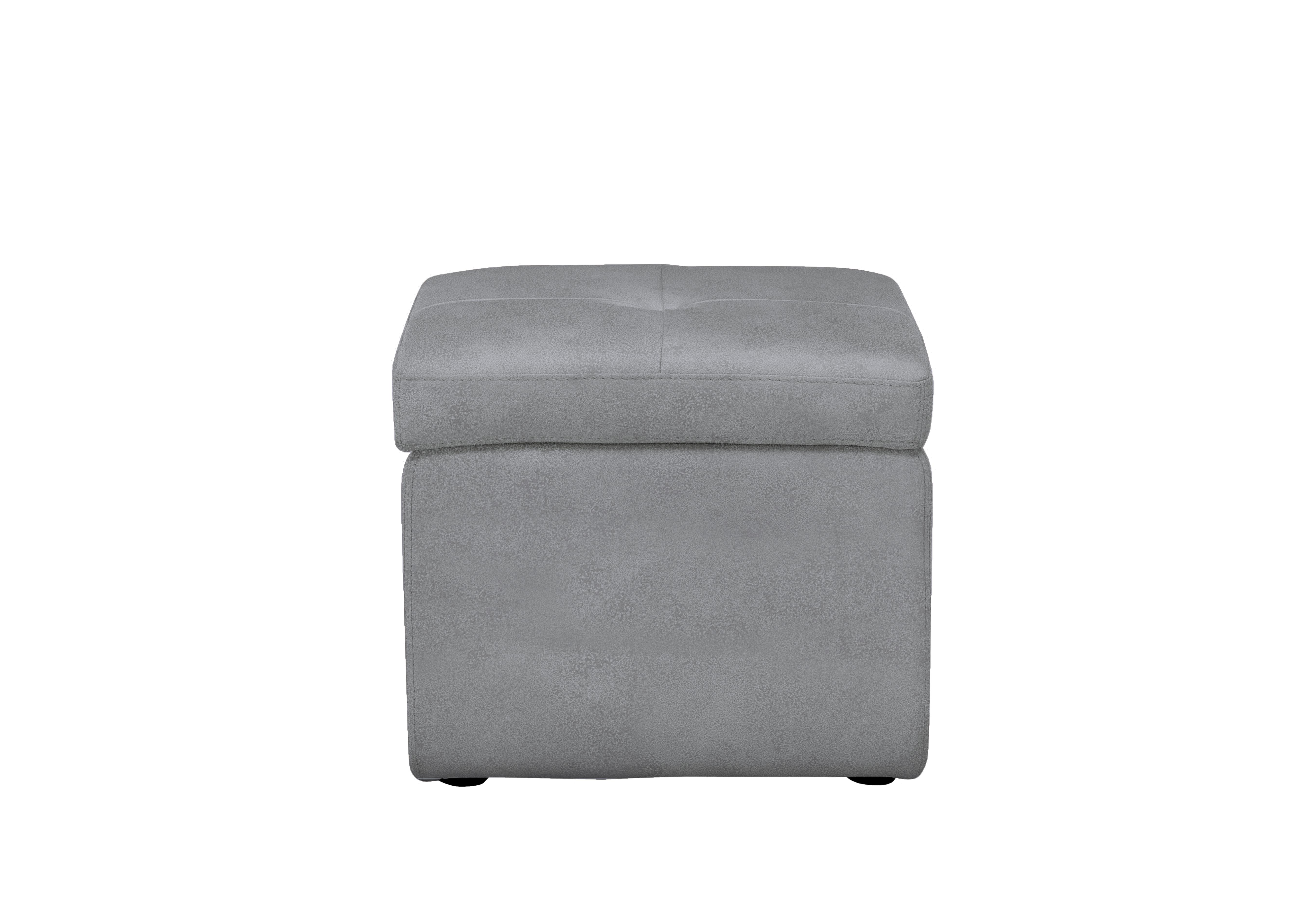 Easy Tray Fabric Storage Footstool in Bfa-Ori-R07 Bluish Grey on Furniture Village