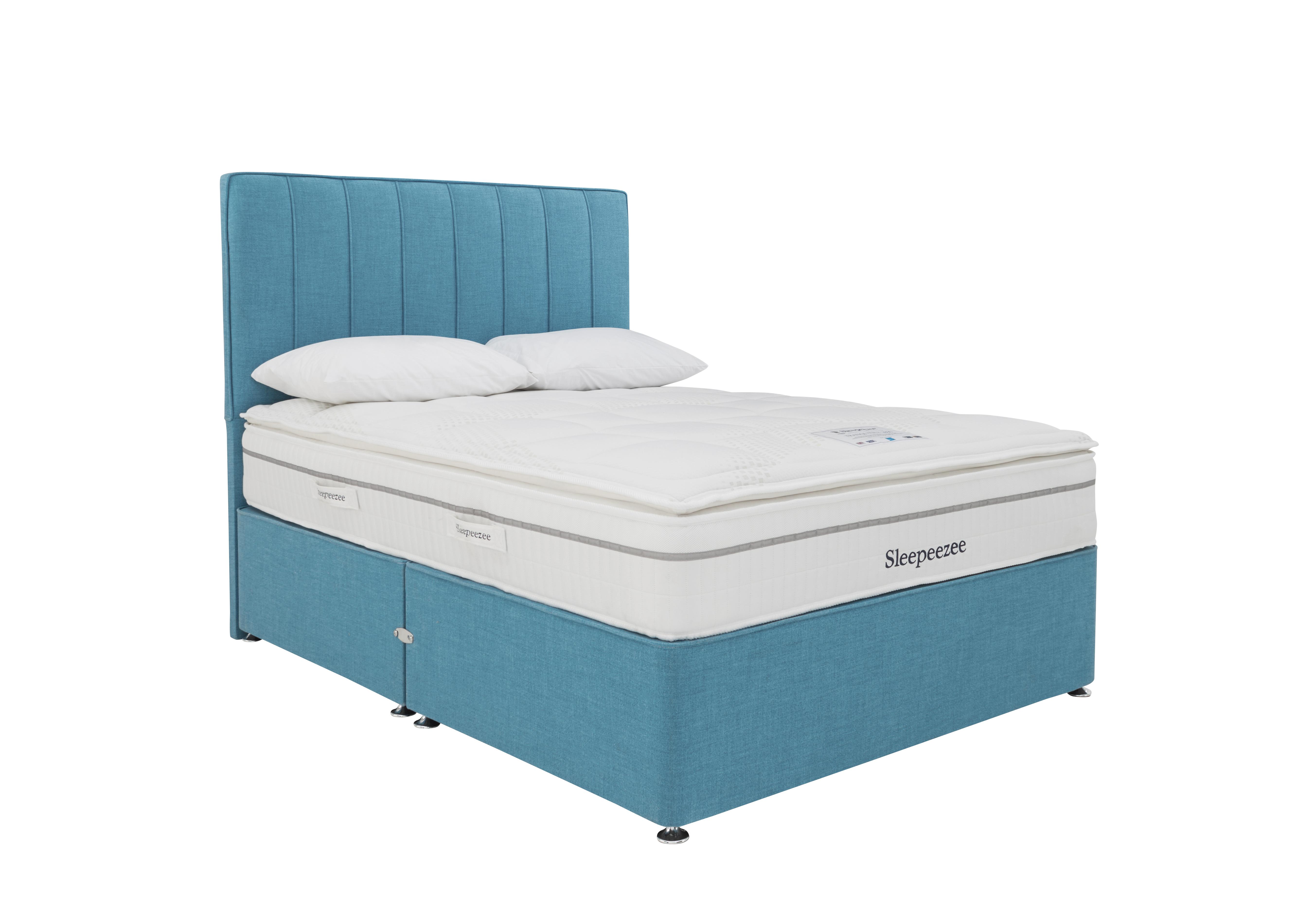 Tranquility 2800 Blue Divan Set in  on Furniture Village