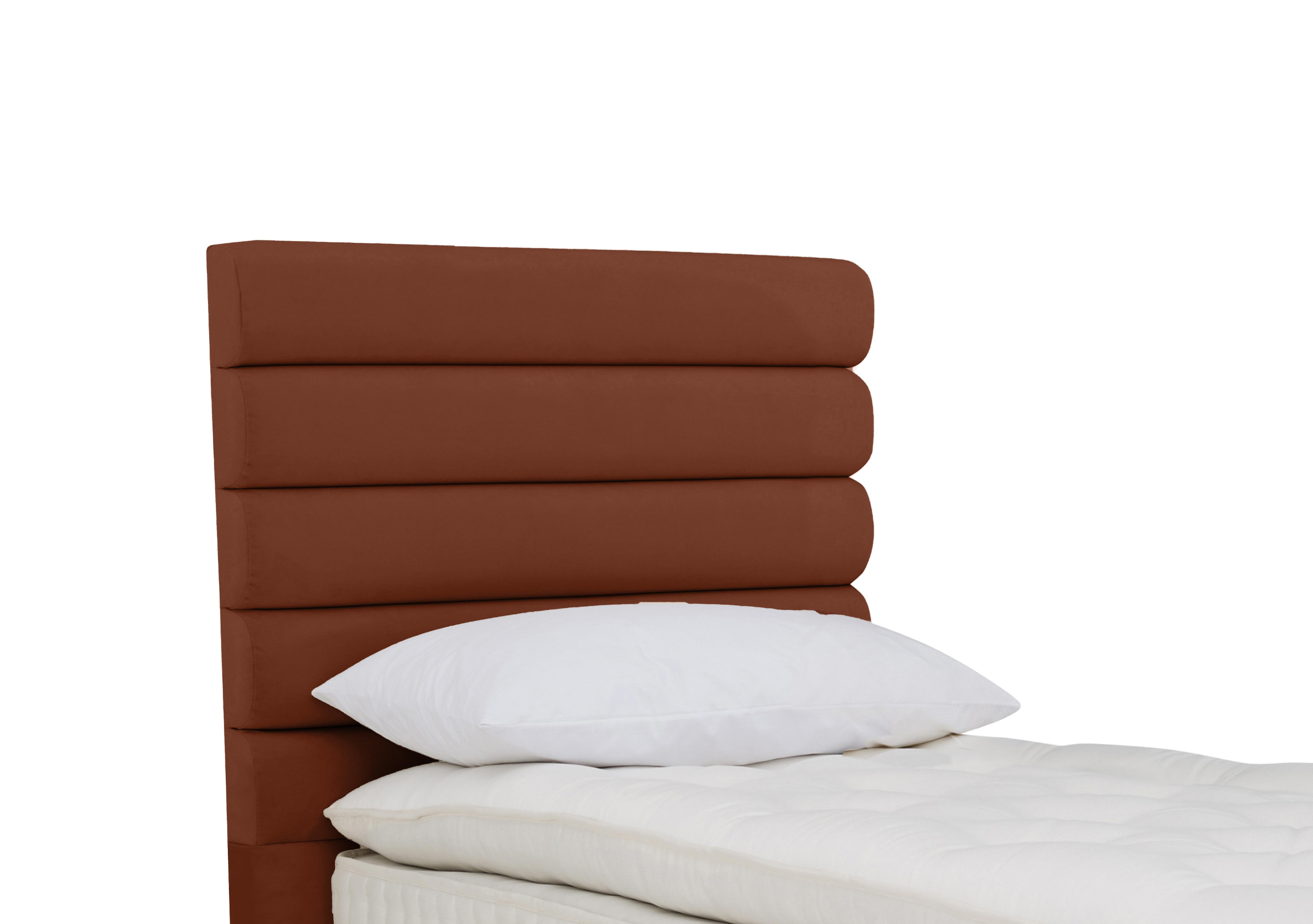 Pure Comfort Maple Floor Standing Headboard in Lovely Umber on Furniture Village